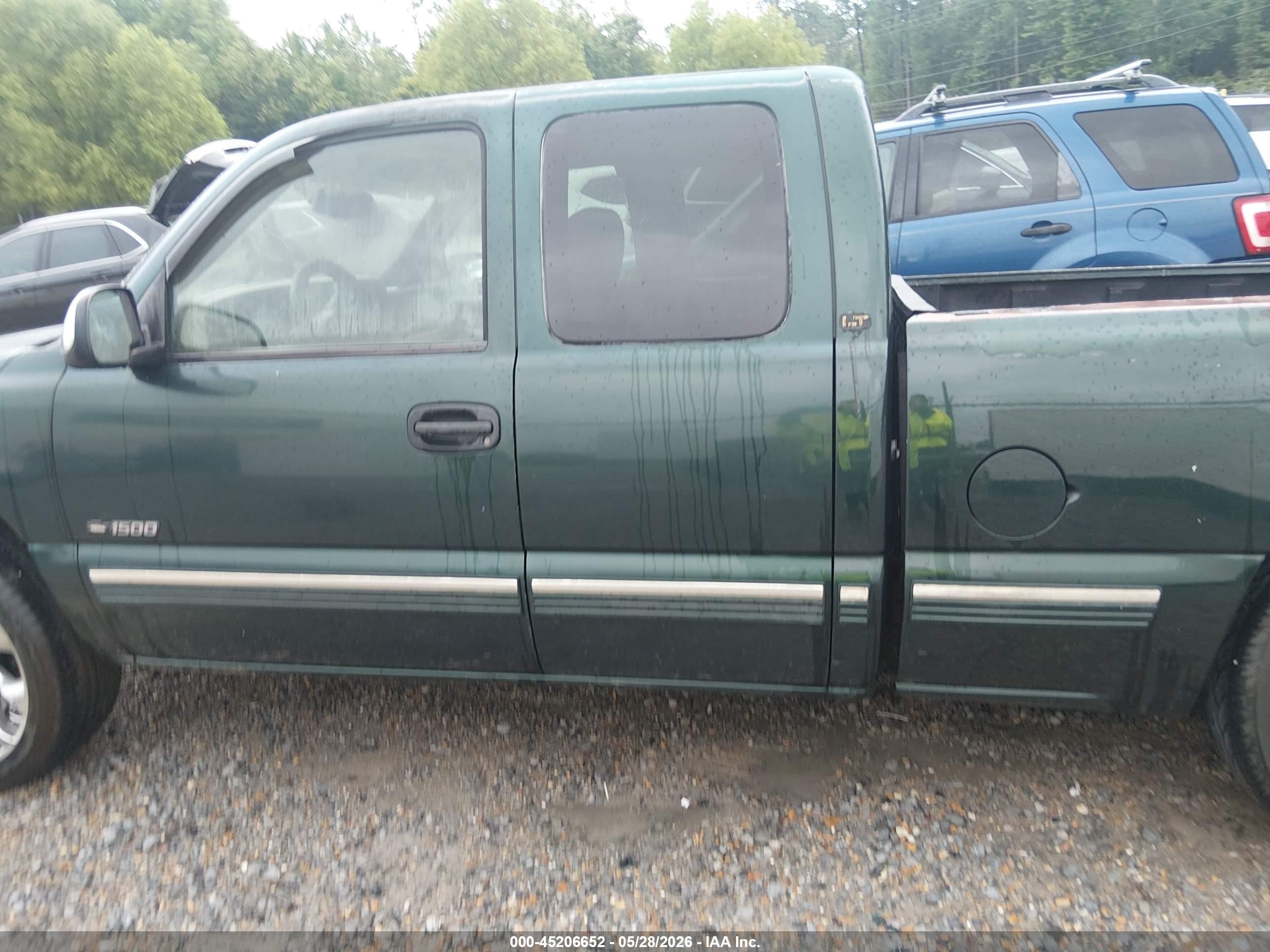 2001 Chevrolet Silverado 1500 Lt Green vin: 1GCEC19T61Z145427