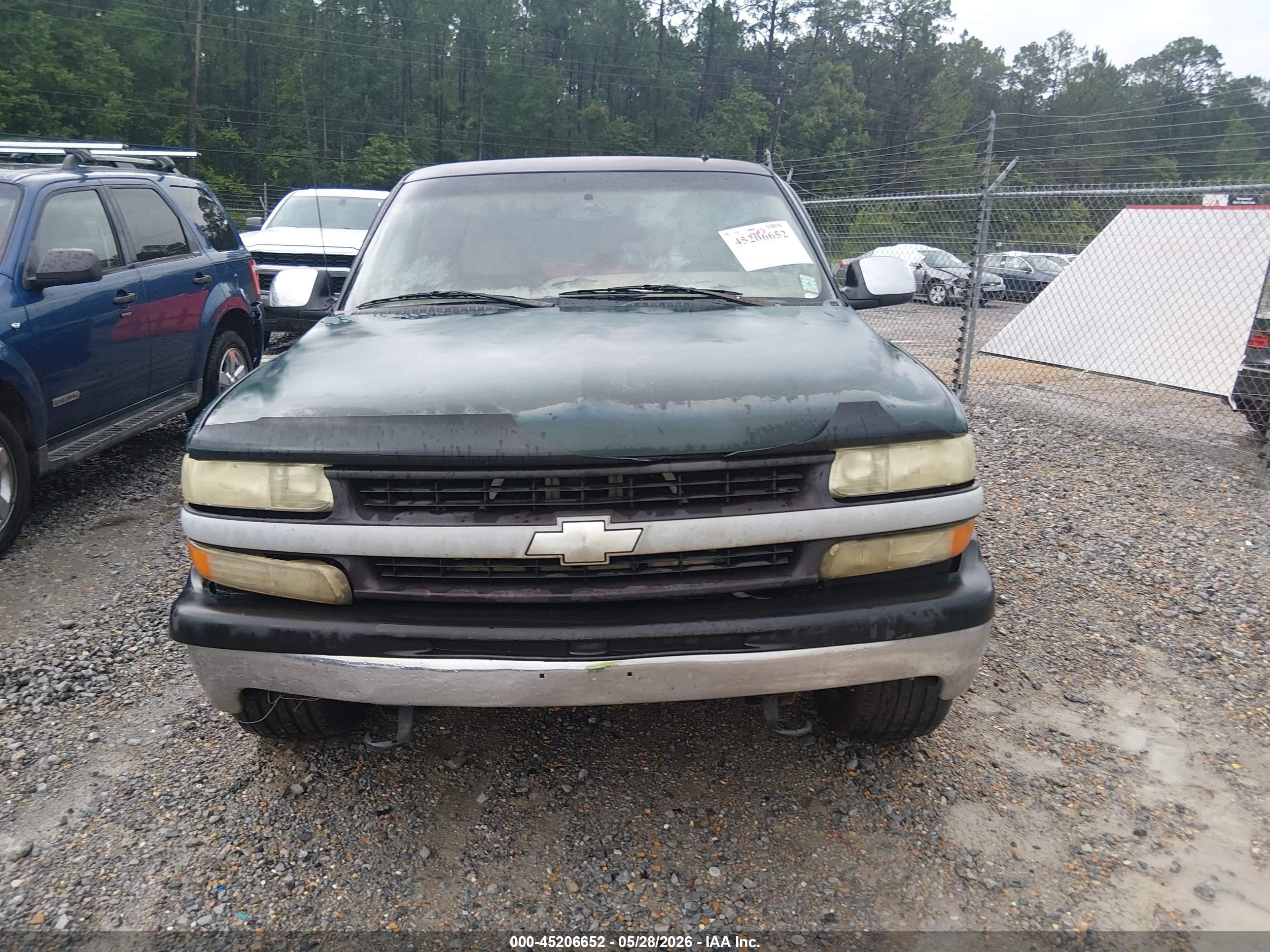 2001 Chevrolet Silverado 1500 Lt Green vin: 1GCEC19T61Z145427