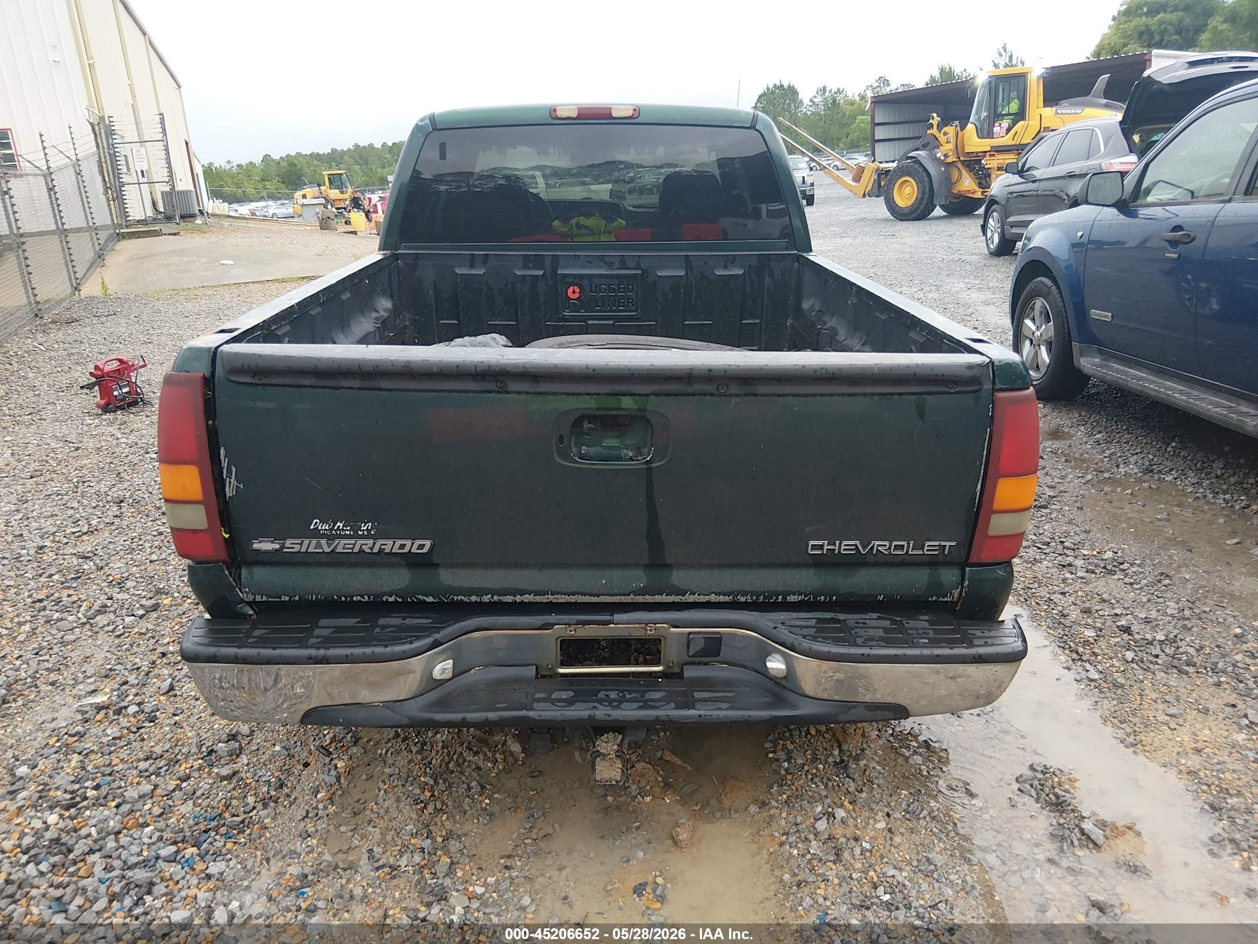 2001 Chevrolet Silverado 1500 Lt Green vin: 1GCEC19T61Z145427