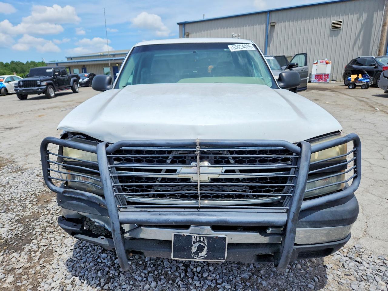 2006 Chevrolet Silverado C1500 White vin: 1GCEC19T66Z251044