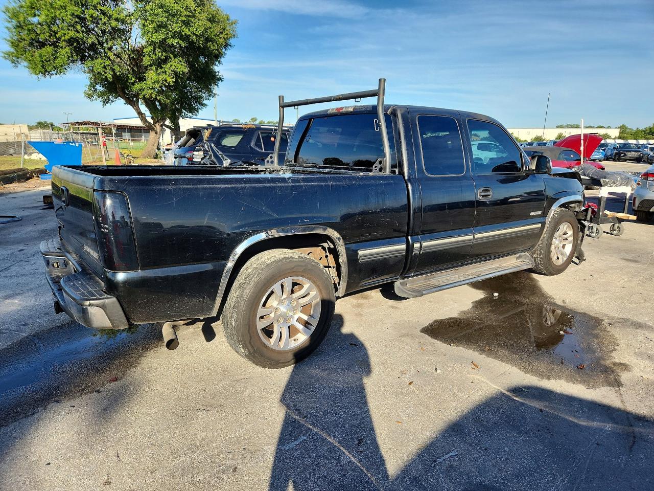 2001 Chevrolet Silverado C1500 Black vin: 1GCEC19T71Z186987