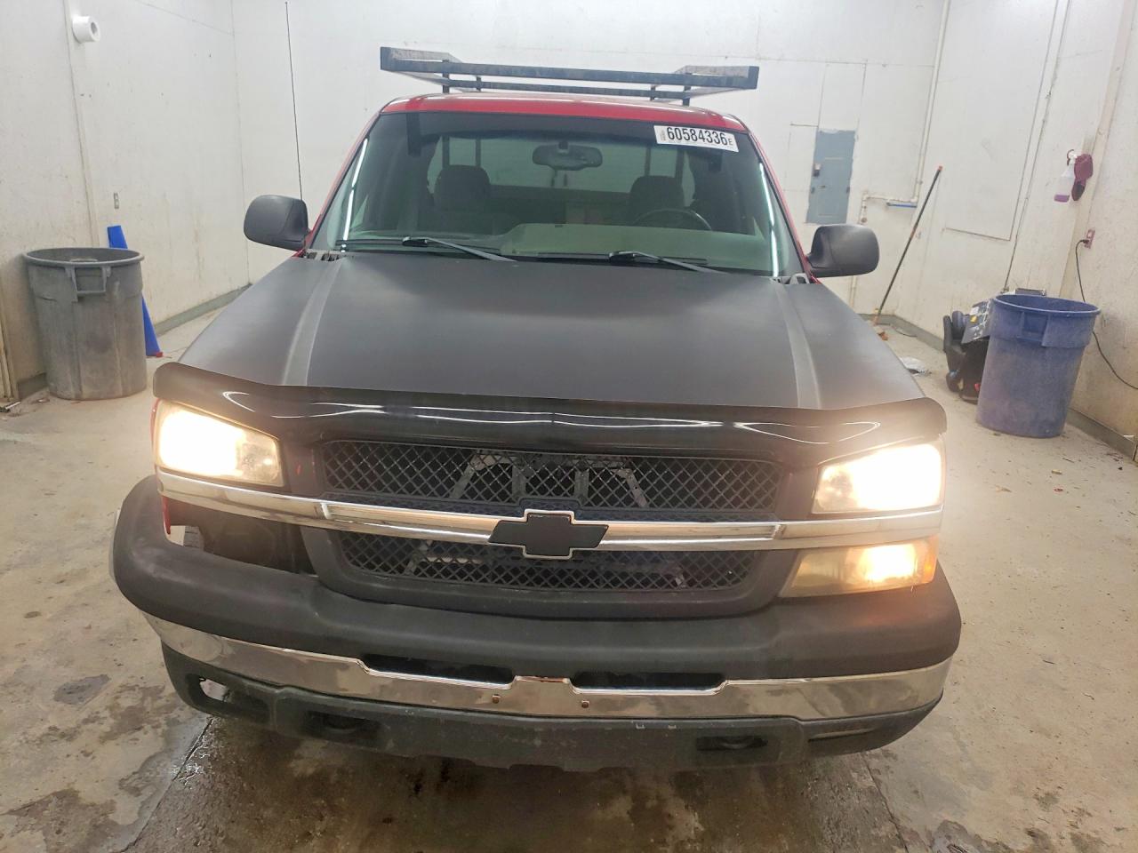 2003 Chevrolet Silverado C1500 Red vin: 1GCEC19T73Z158979