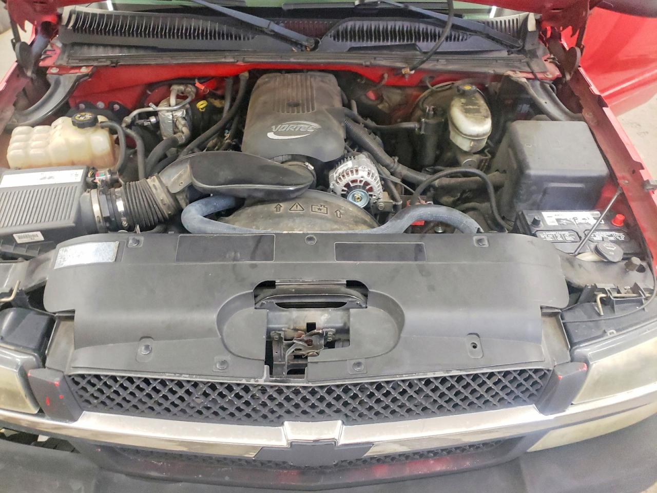 2003 Chevrolet Silverado C1500 Red vin: 1GCEC19T73Z158979