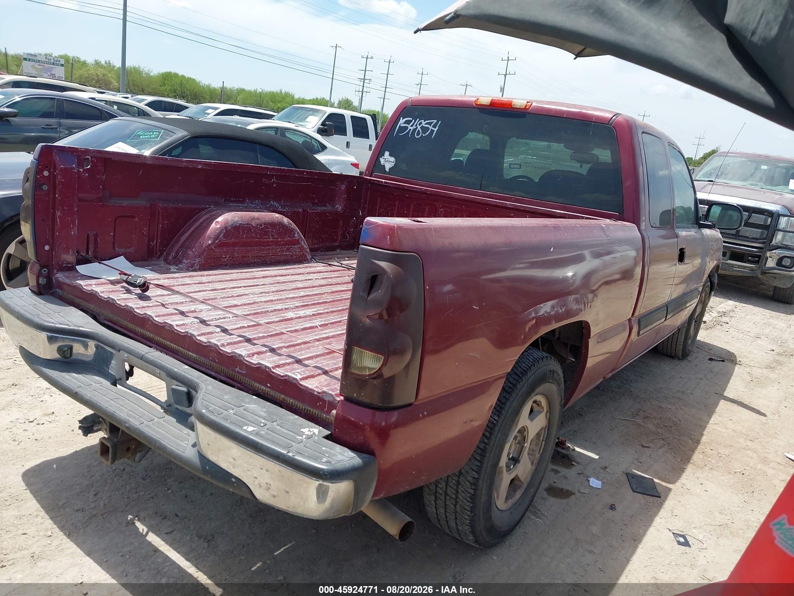 2005 Chevrolet Silverado 1500 Lt Maroon vin: 1GCEC19T75Z154854