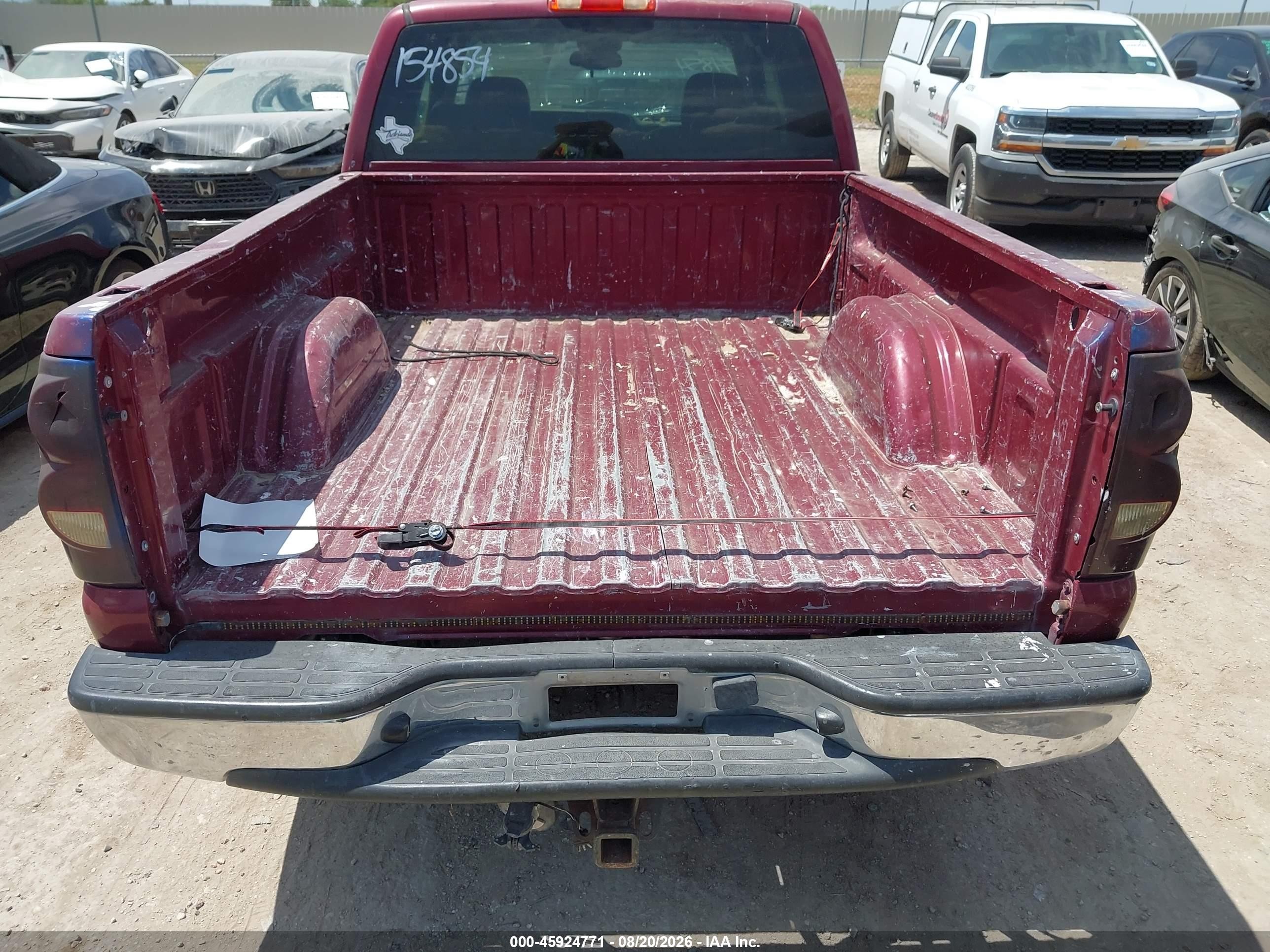 2005 Chevrolet Silverado 1500 Lt Maroon vin: 1GCEC19T75Z154854