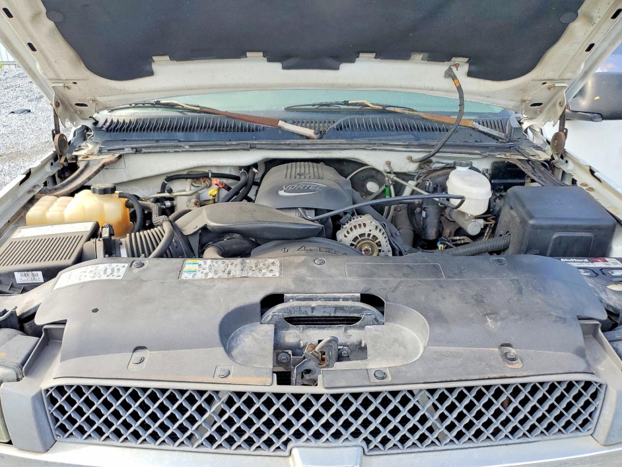 2004 Chevrolet Silverado C1500 White vin: 1GCEC19T84E195497