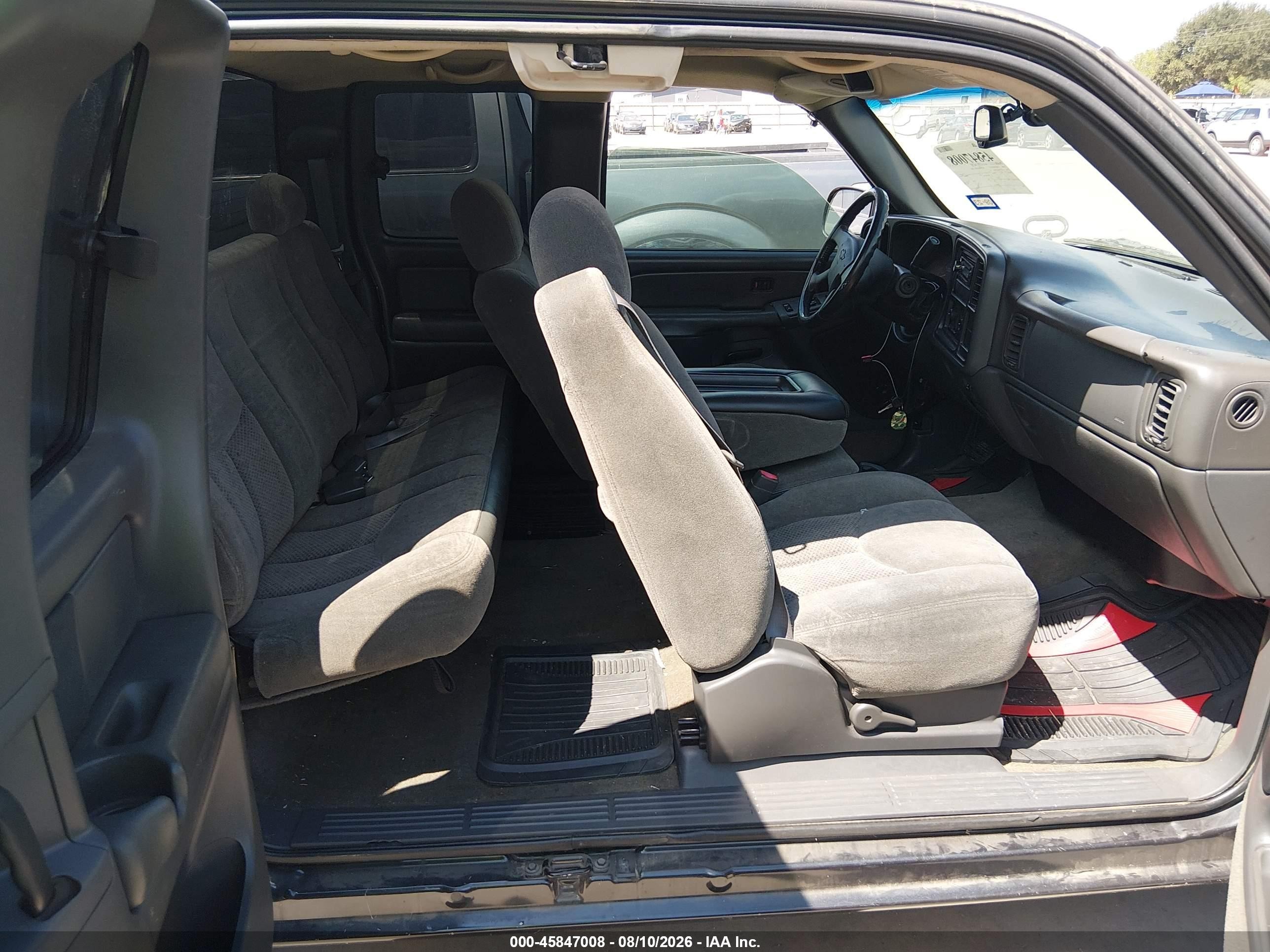 2004 Chevrolet Silverado 1500 Ls Black vin: 1GCEC19T84Z195086