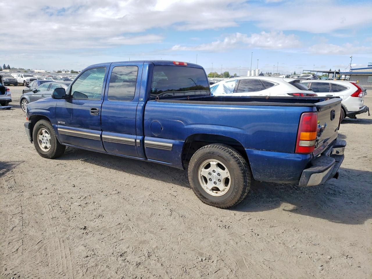 2001 Chevrolet Silverado C1500 Blue vin: 1GCEC19T91Z189955