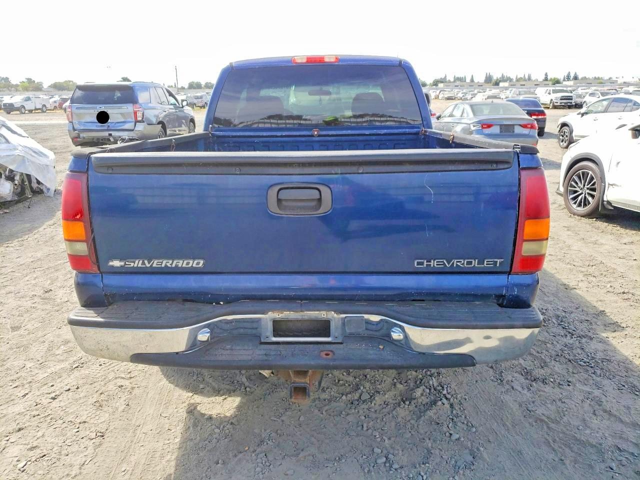 2001 Chevrolet Silverado C1500 Blue vin: 1GCEC19T91Z189955