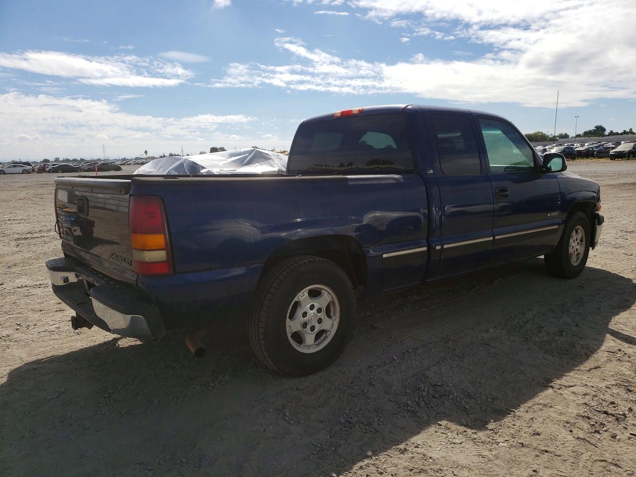 2001 Chevrolet Silverado C1500 Blue vin: 1GCEC19T91Z189955