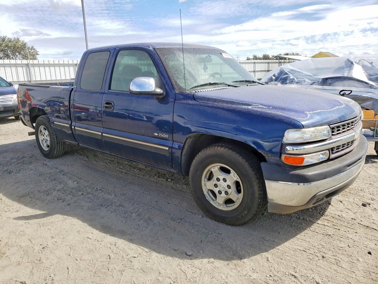 2001 Chevrolet Silverado C1500 Blue vin: 1GCEC19T91Z189955