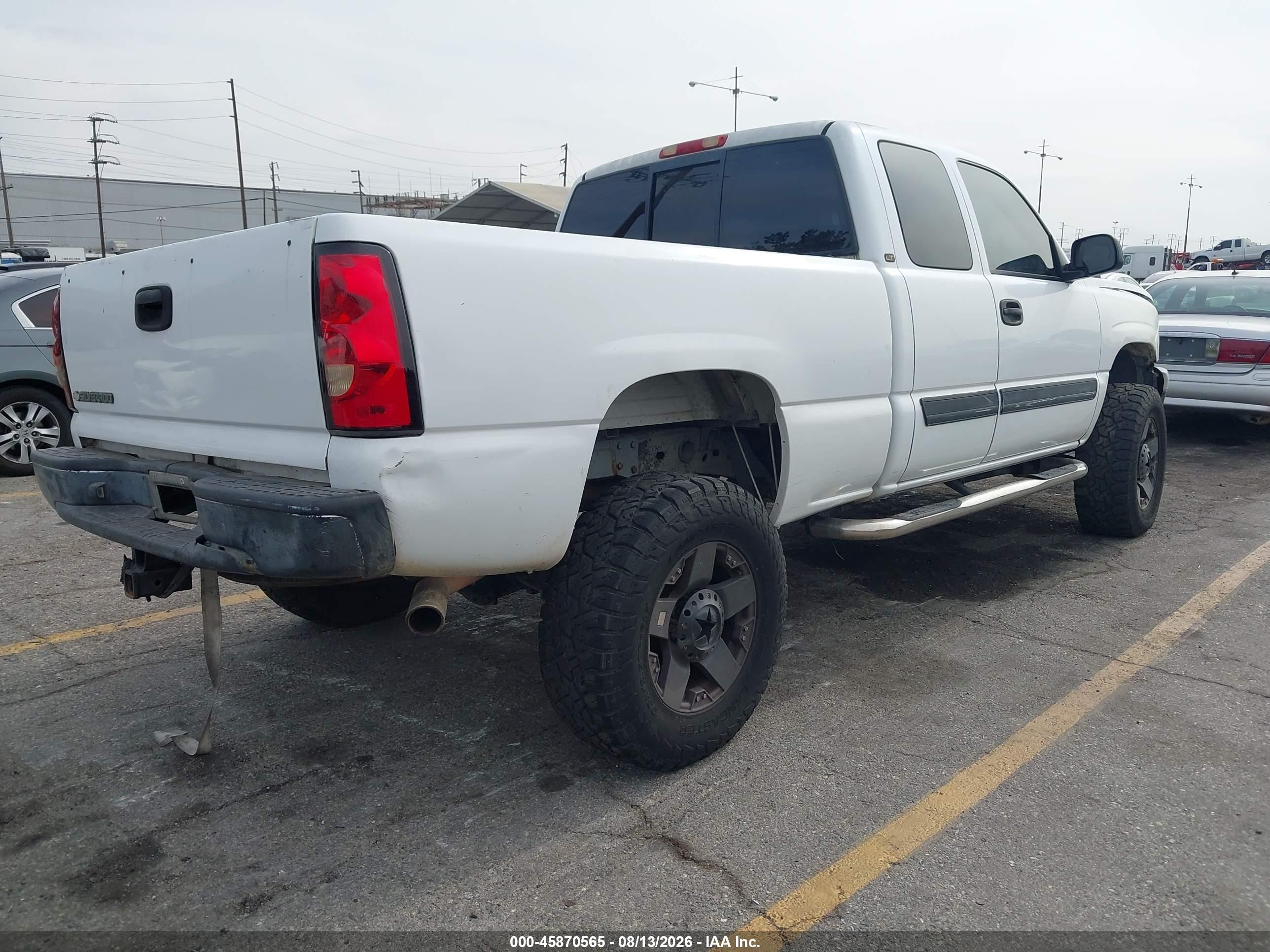 2006 Chevrolet Silverado 1500 Lt1 Белый vin: 1GCEC19T96Z163721