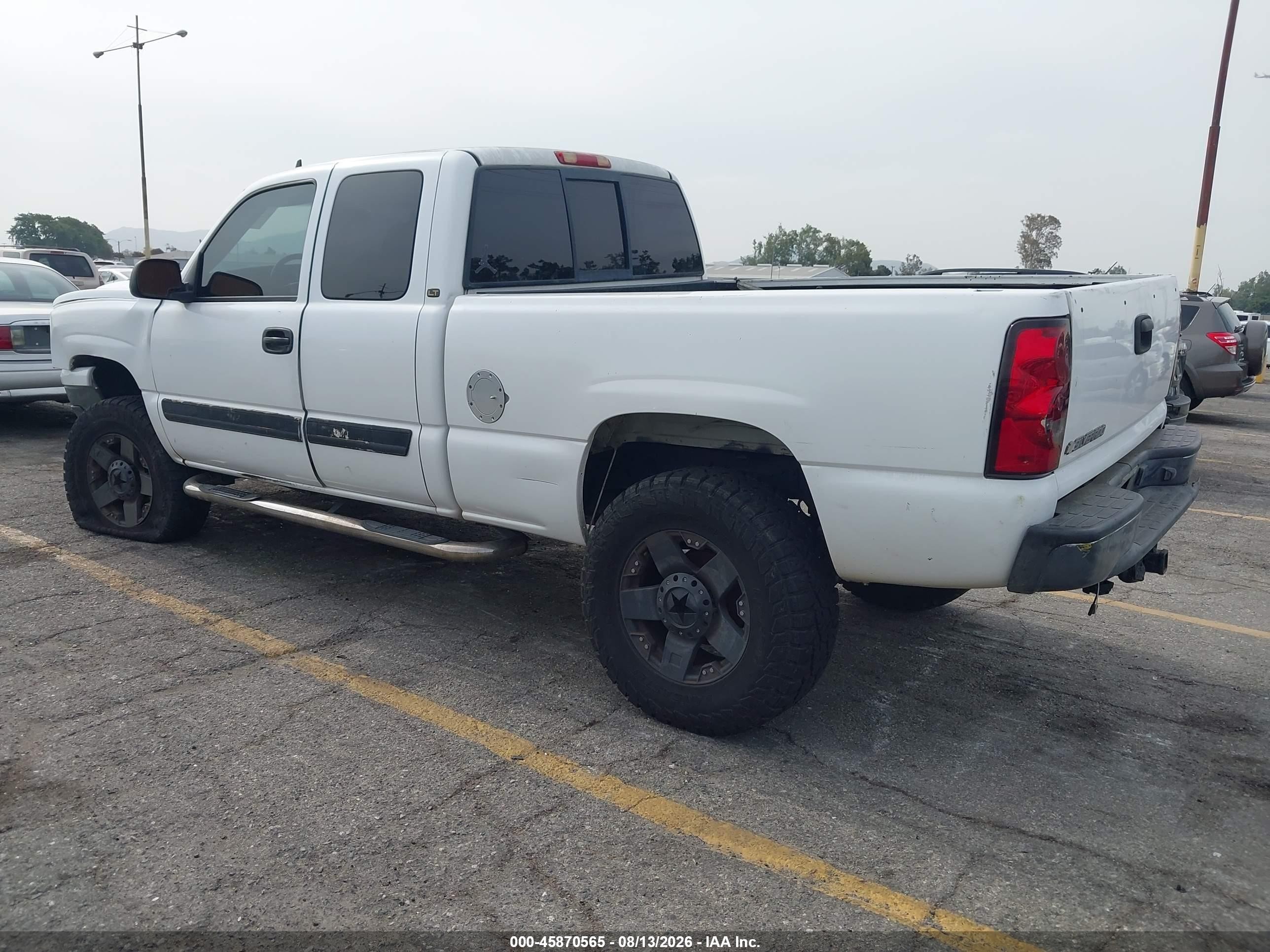2006 Chevrolet Silverado 1500 Lt1 Белый vin: 1GCEC19T96Z163721
