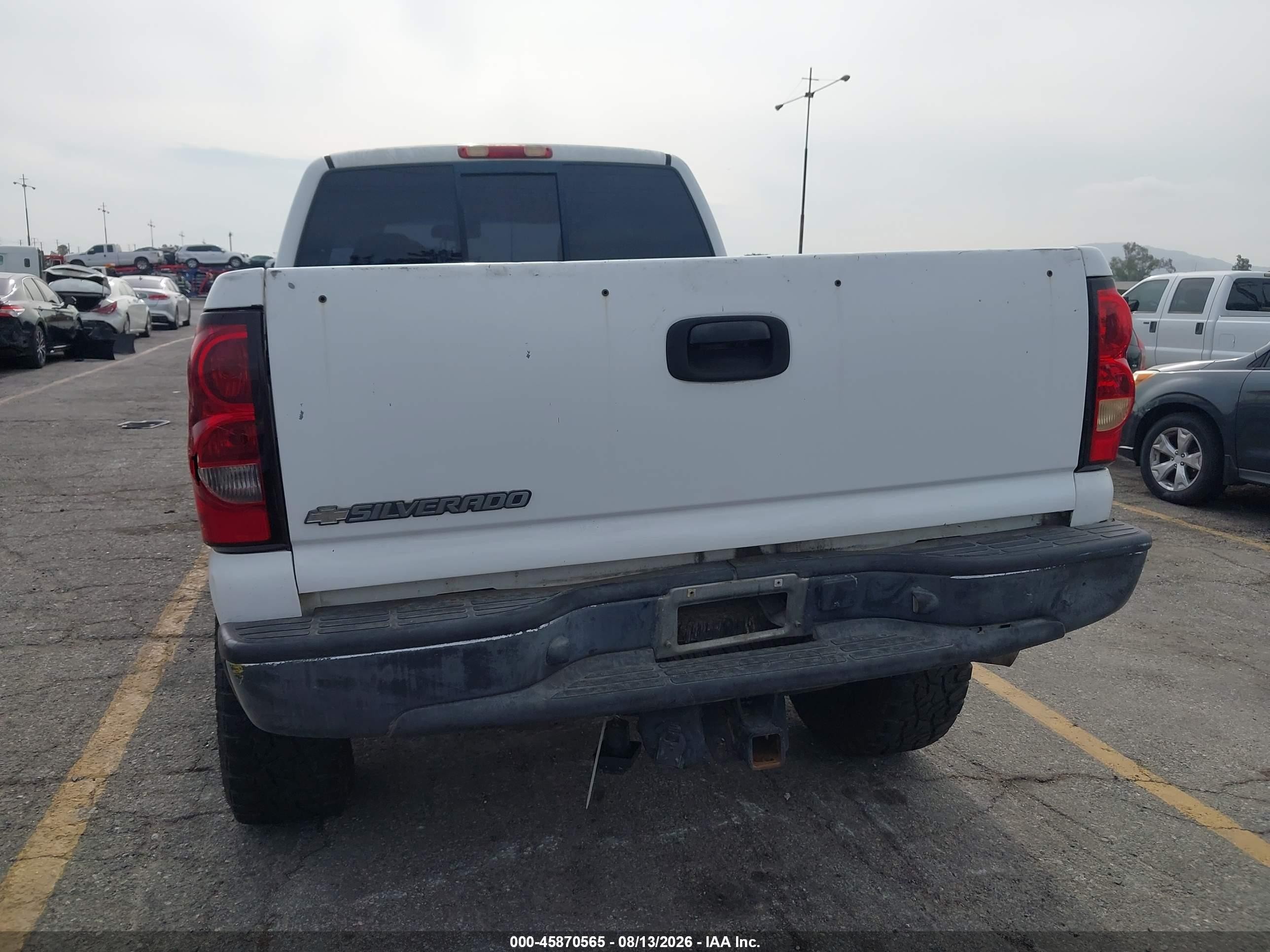 2006 Chevrolet Silverado 1500 Lt1 Белый vin: 1GCEC19T96Z163721