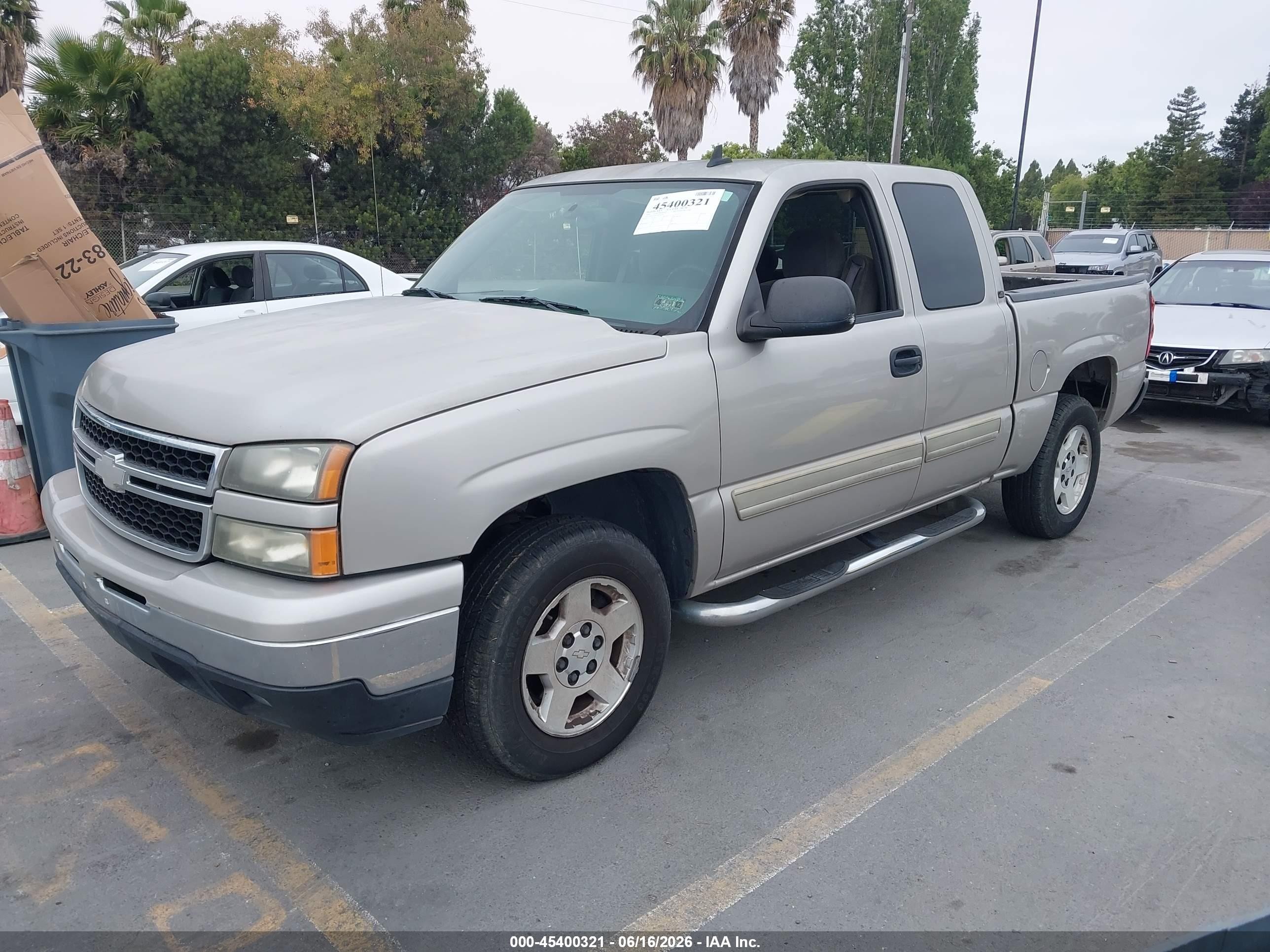 2006 Chevrolet Silverado 1500 Lt2 Beige vin: 1GCEC19T96Z248736