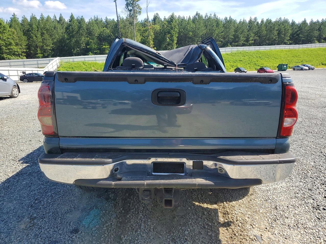 2006 Chevrolet Silverado C1500 Blue vin: 1GCEC19TX6Z143624