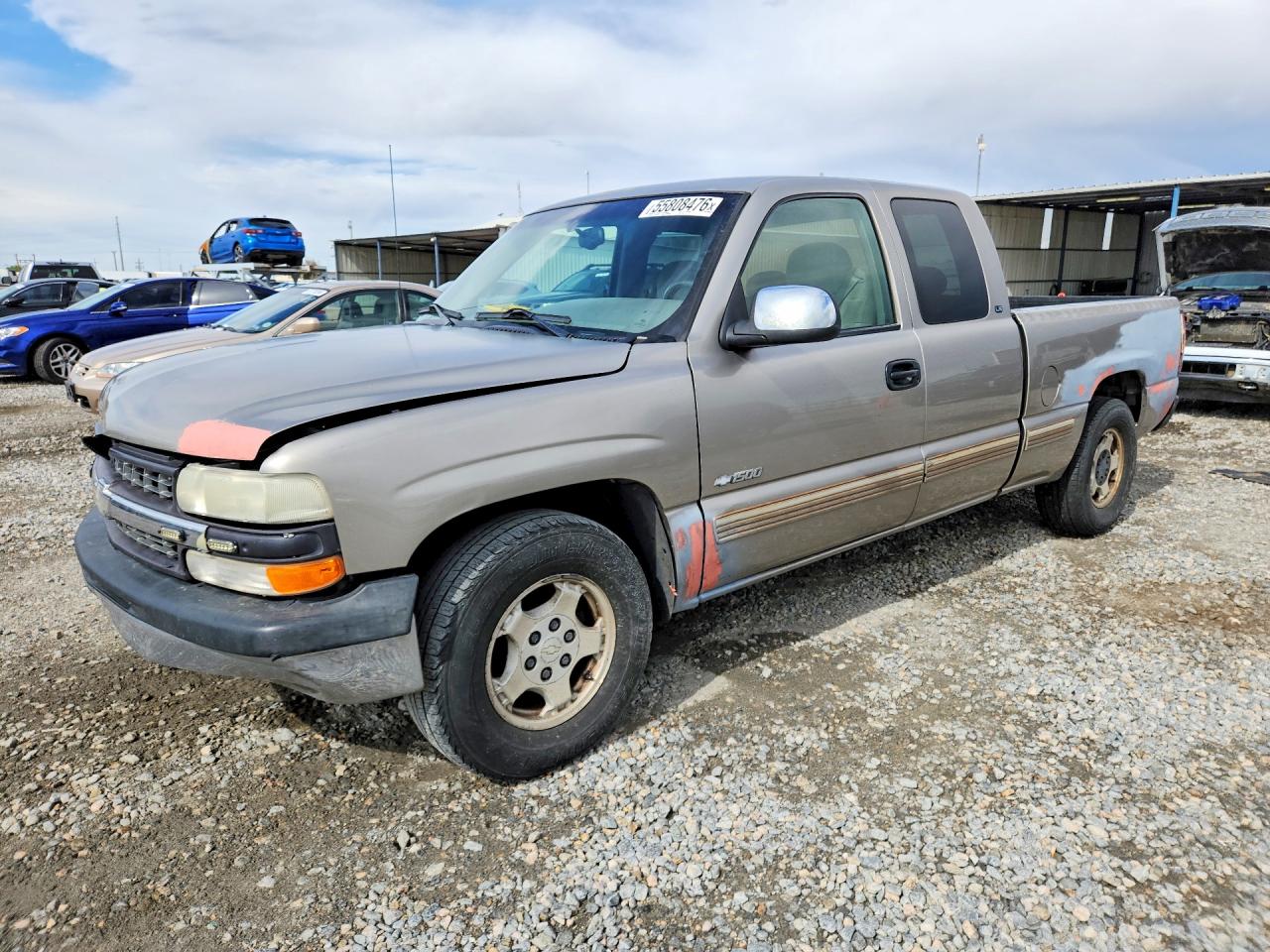 2000 Chev Silverado 1500 Regul Silver vin: 1GCEC19TXYZ127541