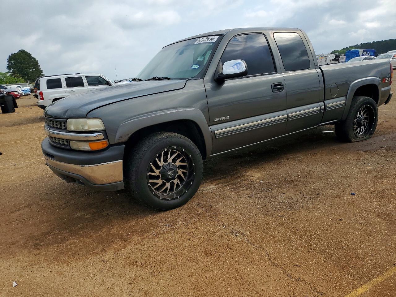 2000 Chevrolet Silverado C1500 Gray vin: 1GCEC19TXYZ251034