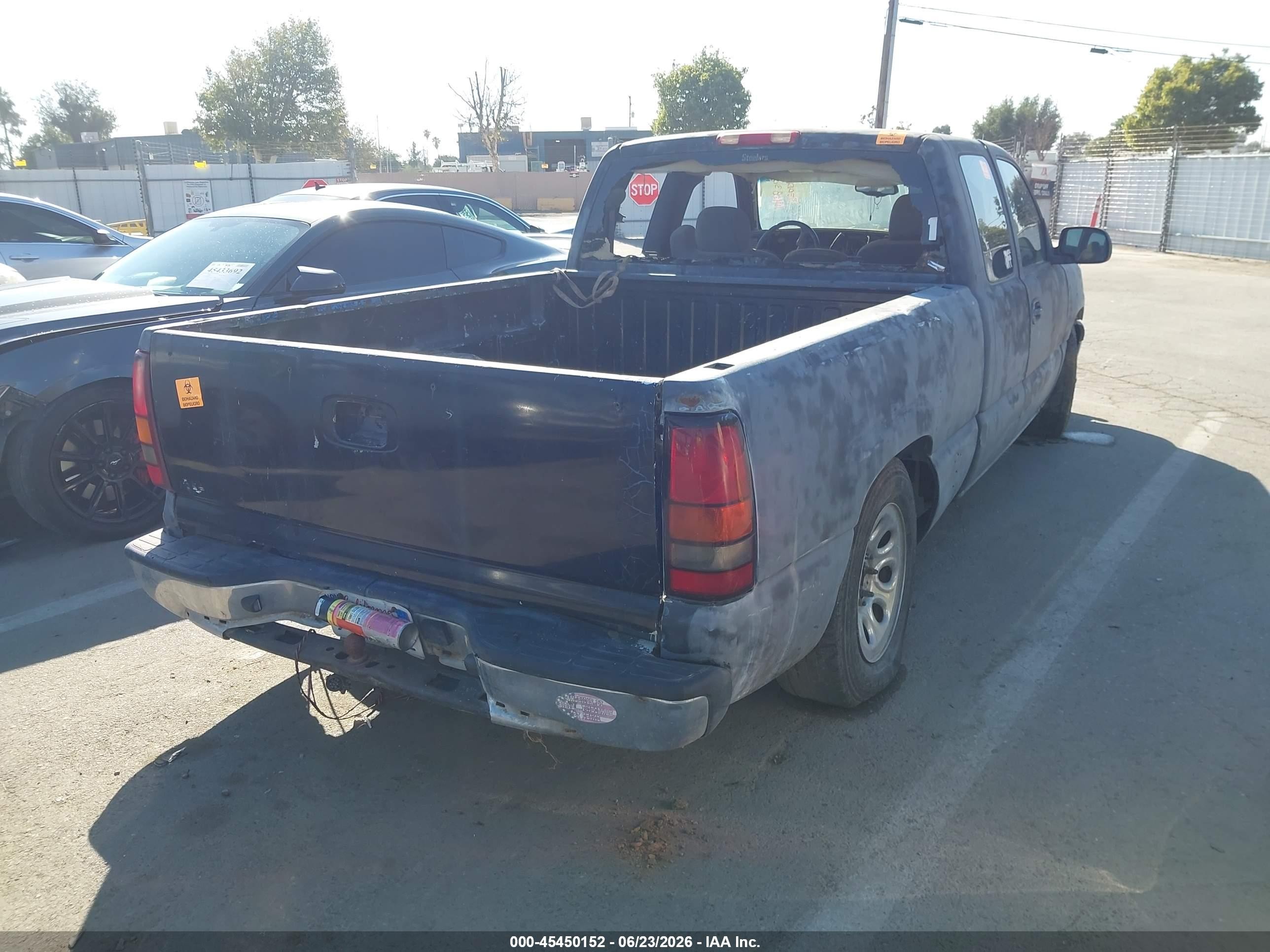 2003 Chevrolet Silverado 1500 Black vin: 1GCEC19V03Z194790