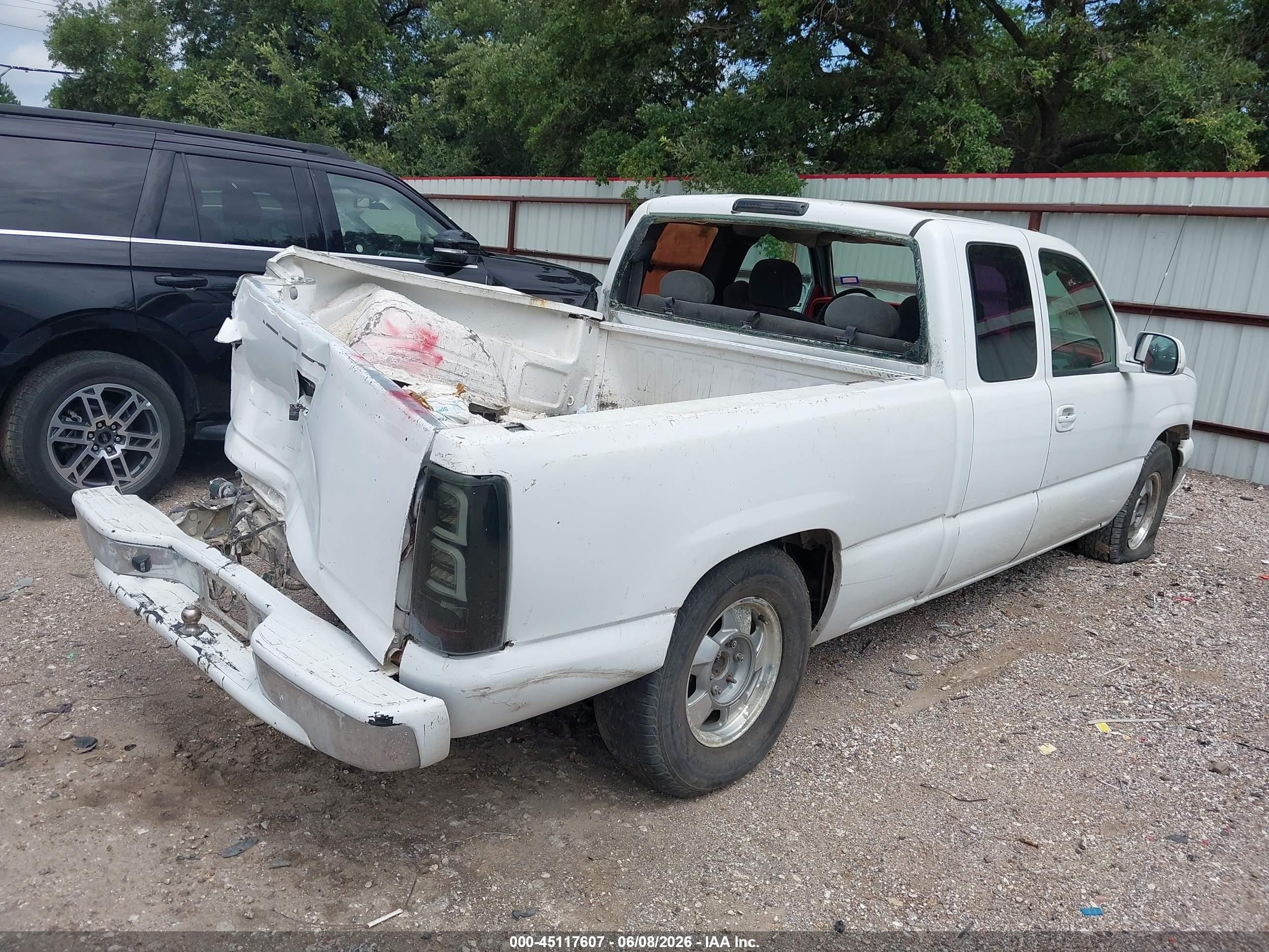 2004 Chevrolet Silverado 1500 Ls White vin: 1GCEC19V04Z346777