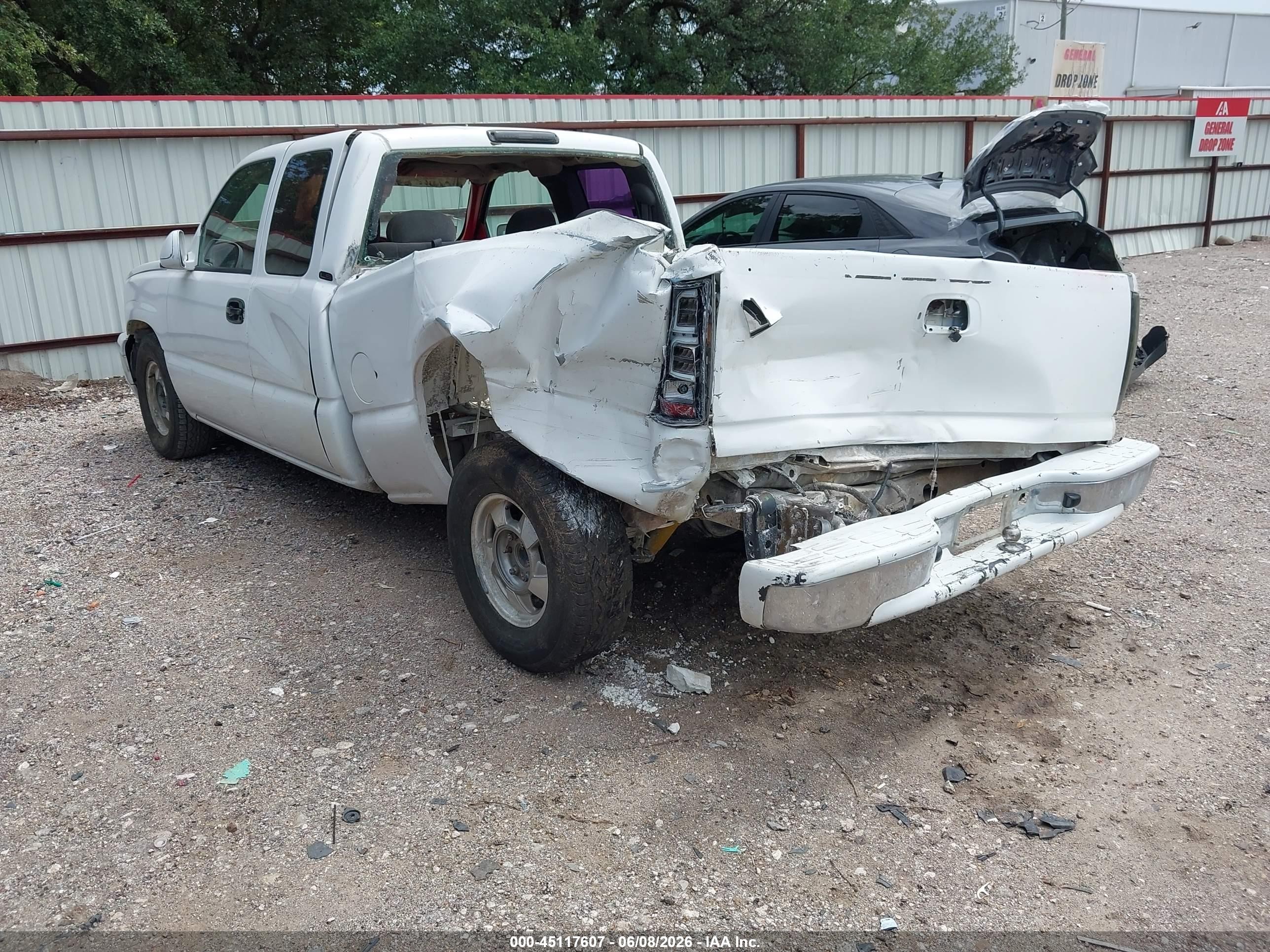2004 Chevrolet Silverado 1500 Ls White vin: 1GCEC19V04Z346777
