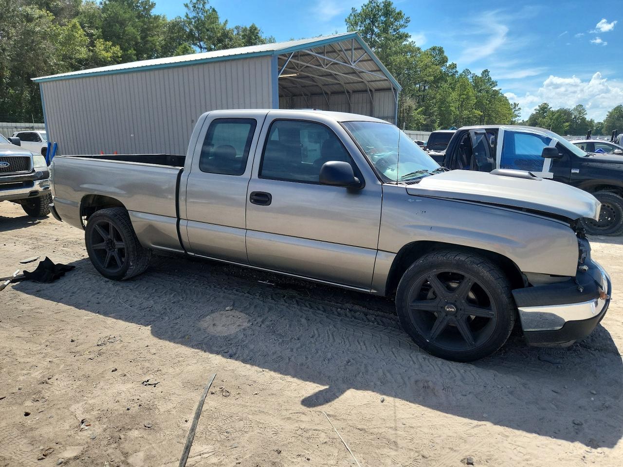 2006 Chevrolet Silverado C1500 Gray vin: 1GCEC19V06Z226755