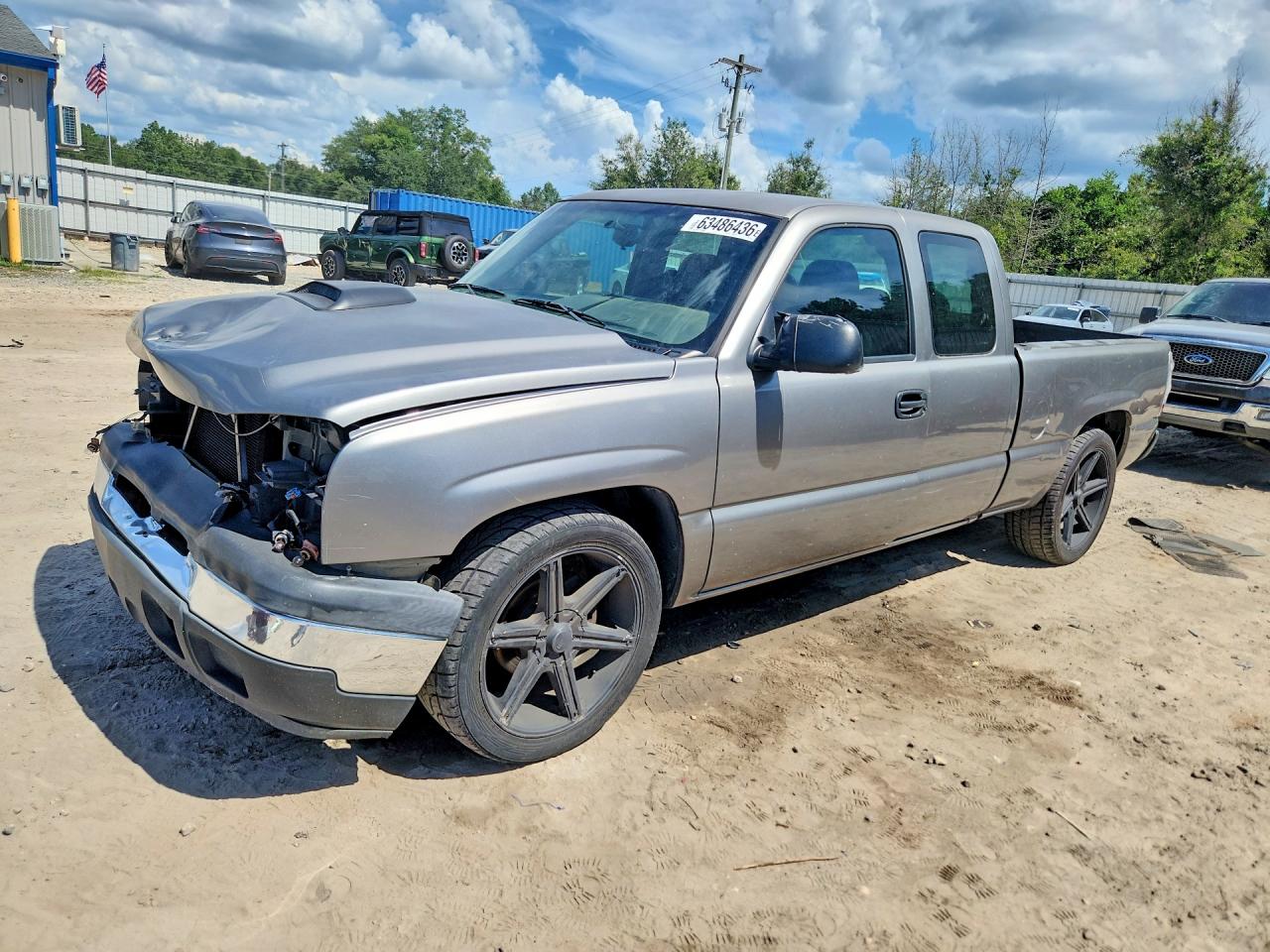 2006 Chevrolet Silverado C1500 Gray vin: 1GCEC19V06Z226755