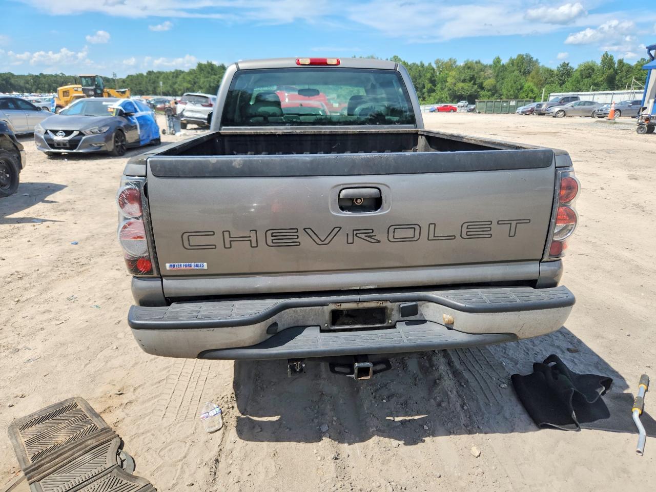 2006 Chevrolet Silverado C1500 Gray vin: 1GCEC19V06Z226755