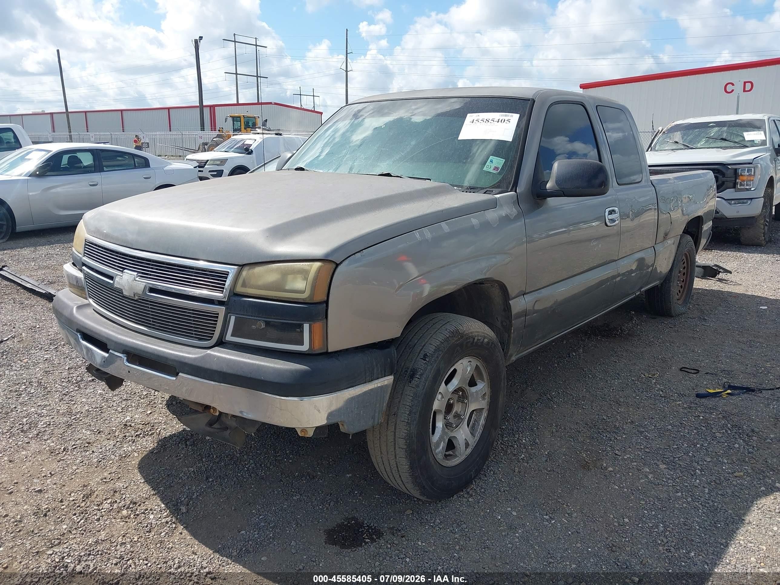 2007 Chevrolet Silverado 1500 Classic Work Truck Brown vin: 1GCEC19V07Z203980