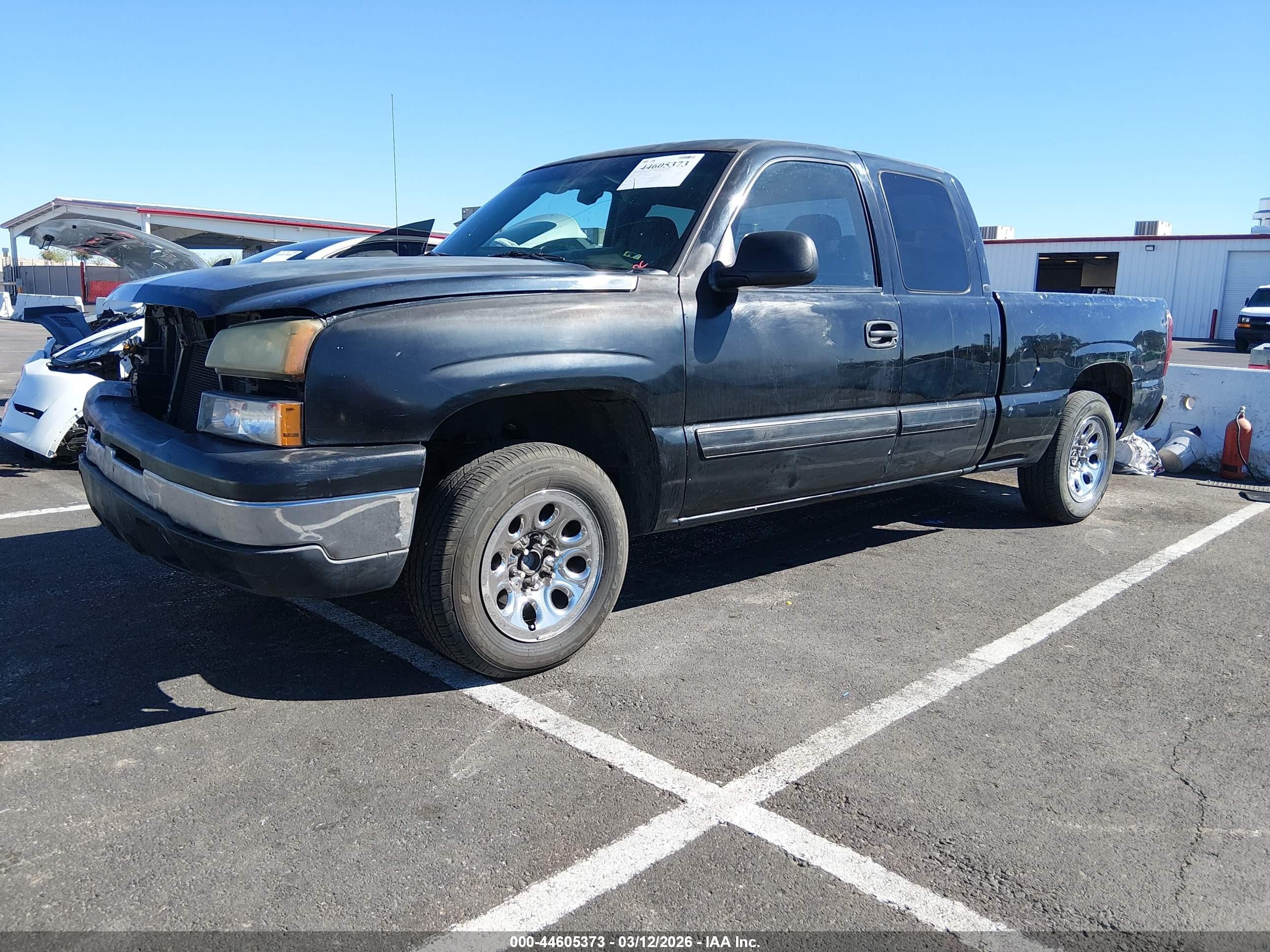 2003 Chevrolet Silverado 1500 Ls Black vin: 1GCEC19V13Z120746