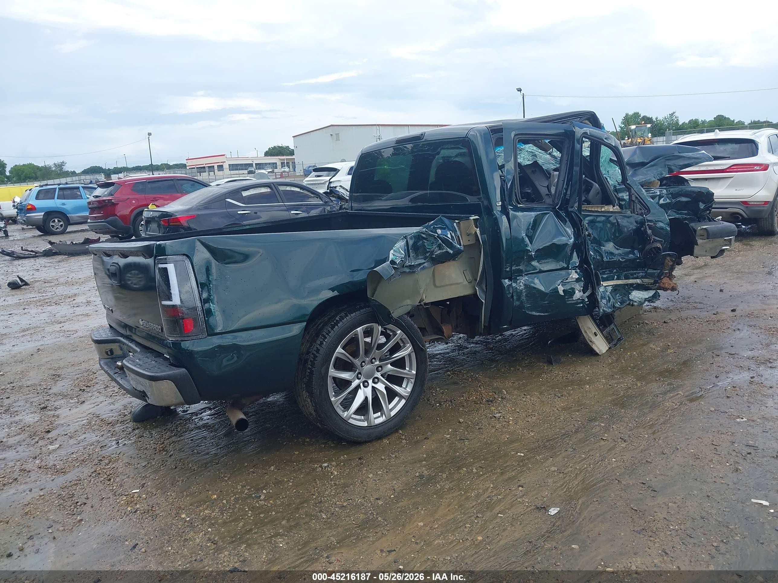 2003 Chevrolet Silverado 1500 Ls Green vin: 1GCEC19V13Z223844