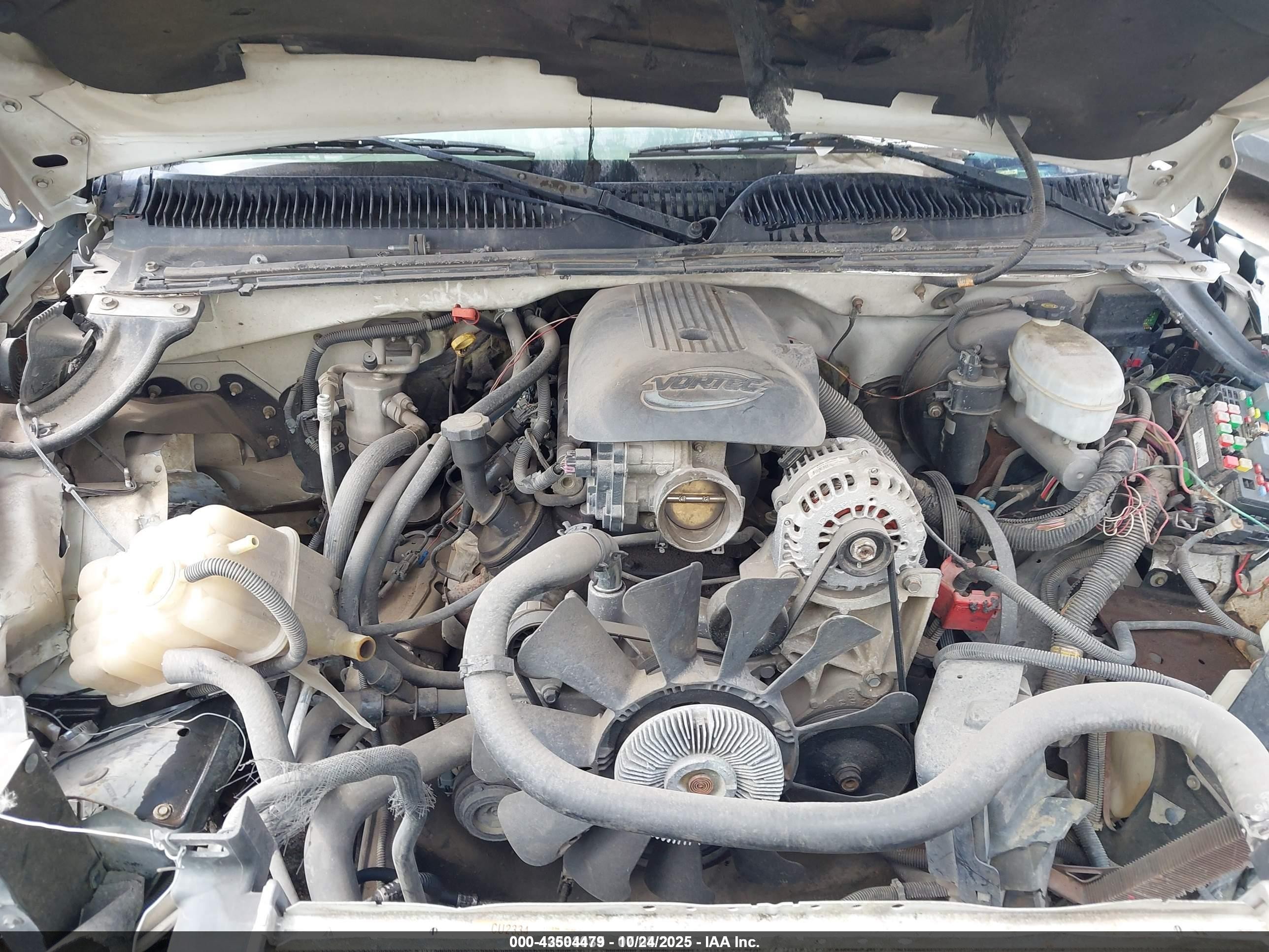 2004 Chevrolet Silverado 1500   Белый vin: 1GCEC19V14Z237583
