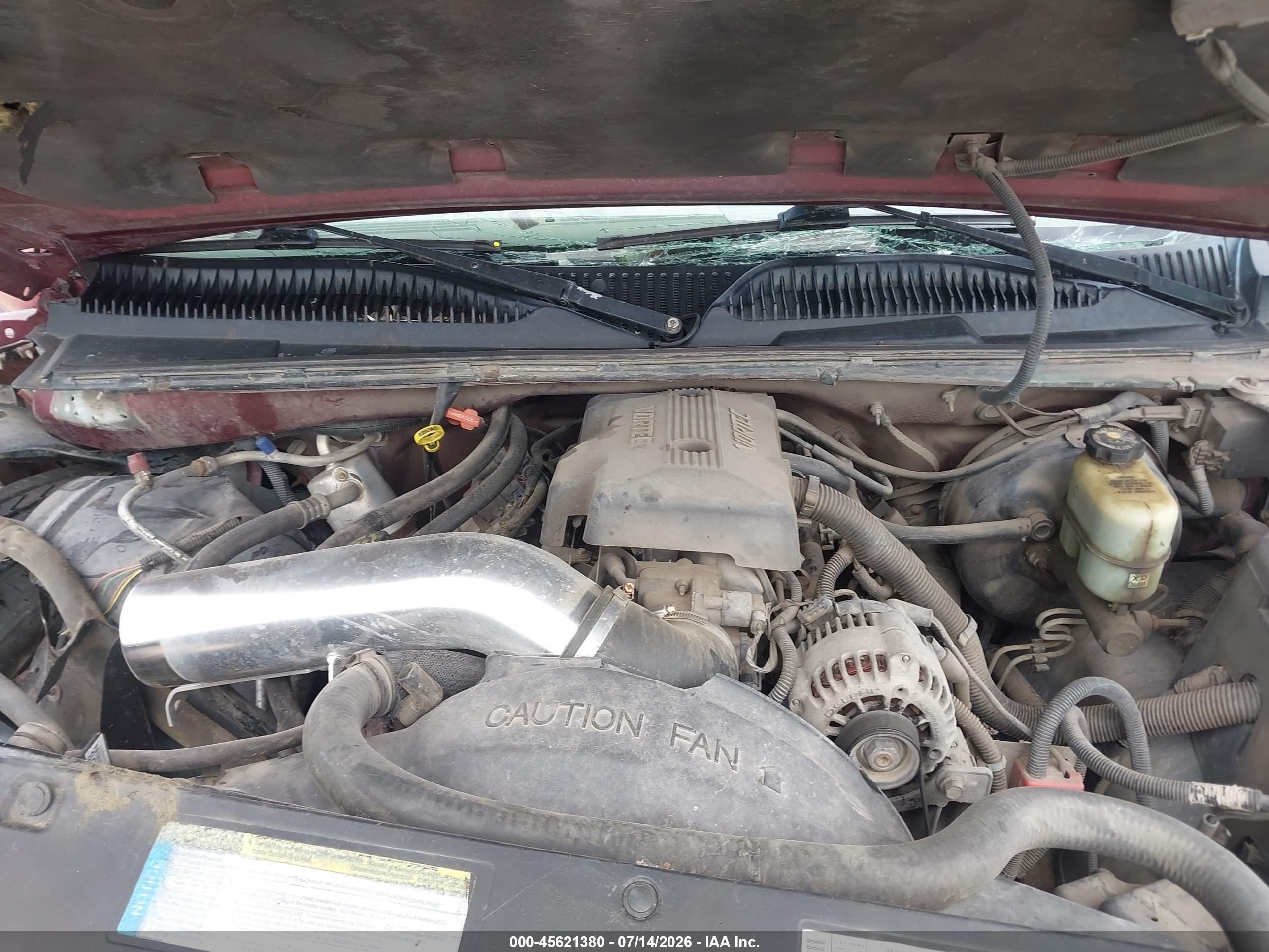 2000 Chevrolet Silverado 1500 Ls Red vin: 1GCEC19V1YZ359270