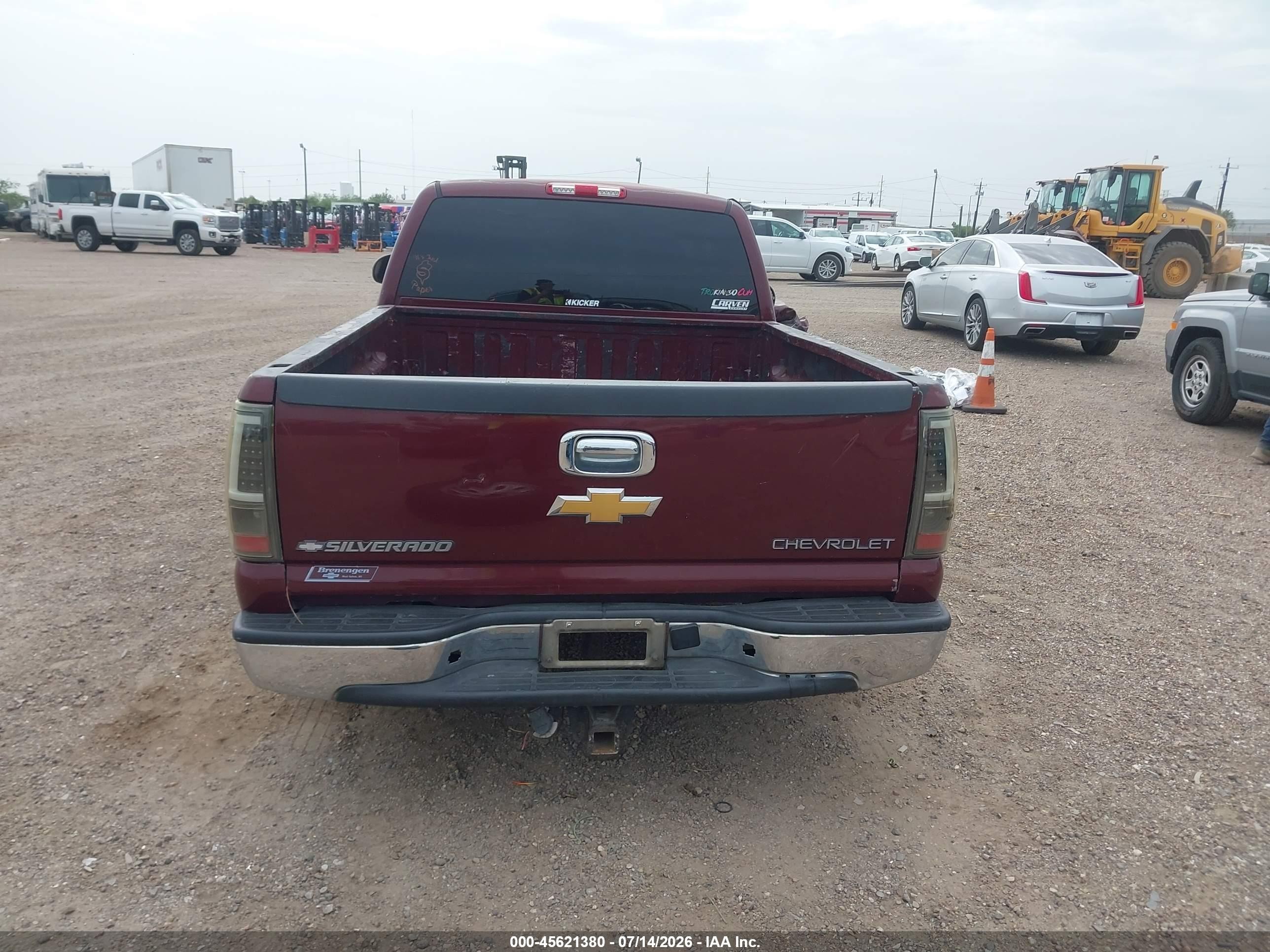 2000 Chevrolet Silverado 1500 Ls Red vin: 1GCEC19V1YZ359270