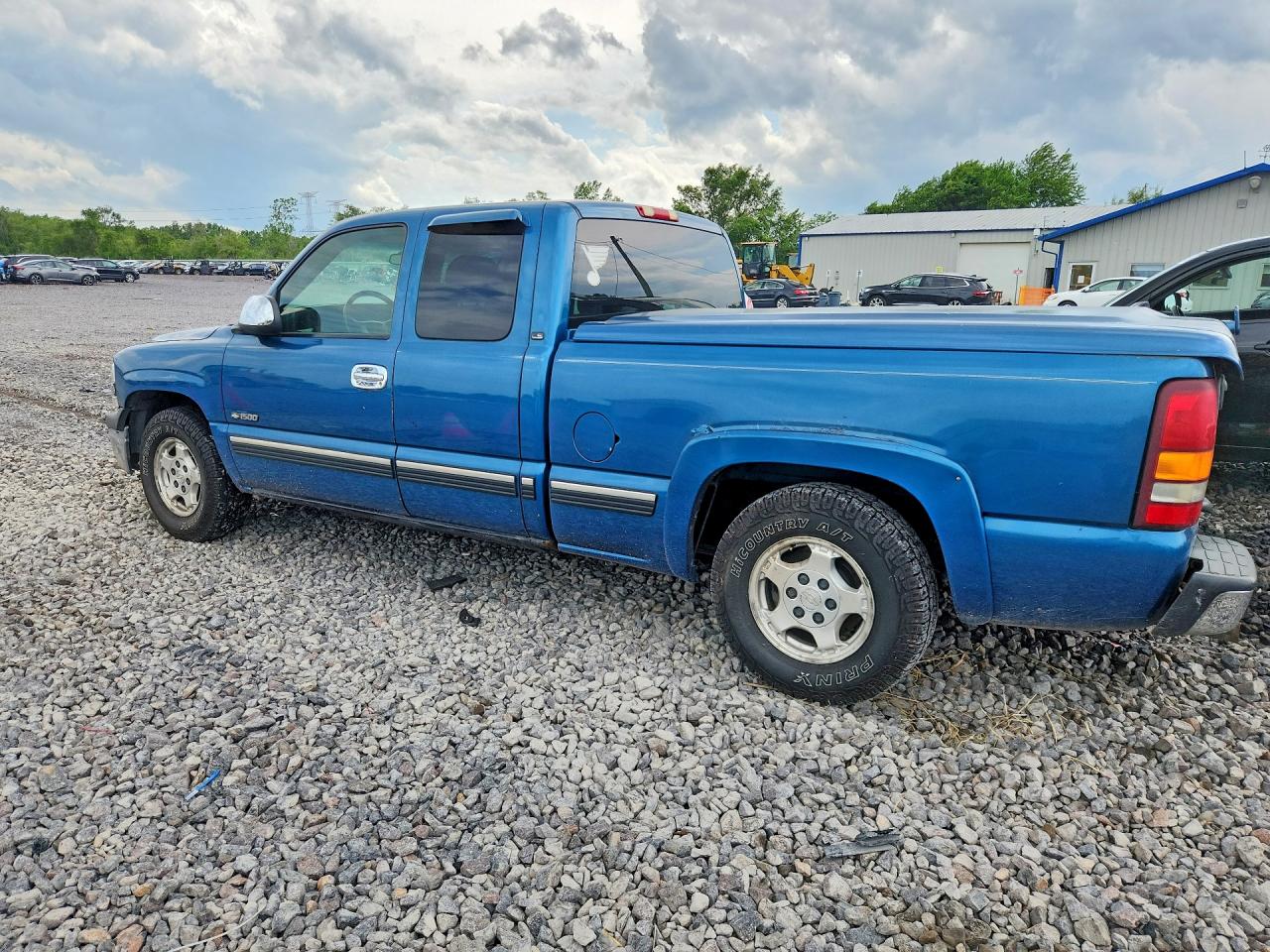 2002 Chevrolet Silverado 1500 Exten Синий vin: 1GCEC19V22Z282934