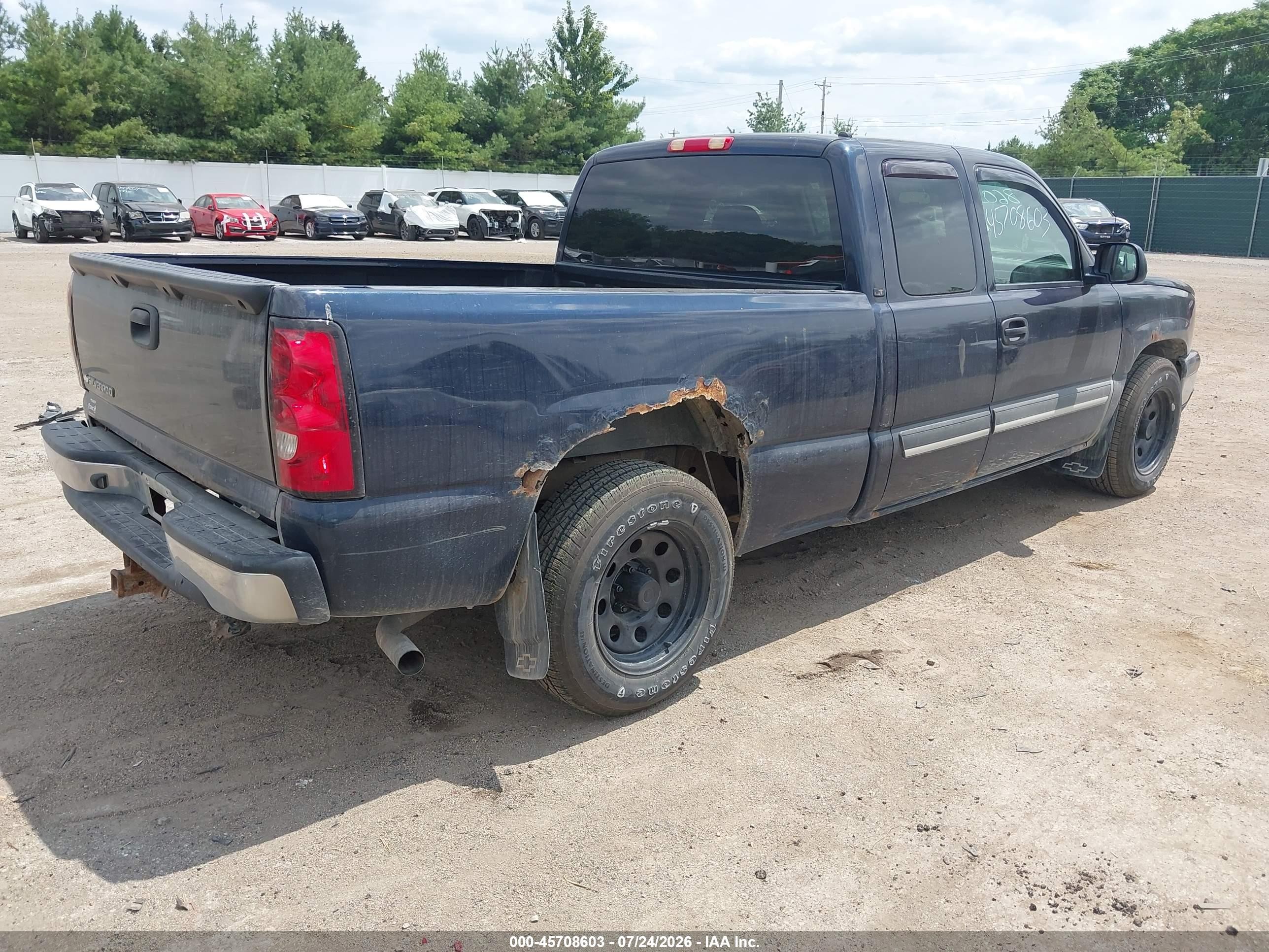 2006 Chevrolet Silverado 1500 Lt1 Dark Blue vin: 1GCEC19V26Z158572