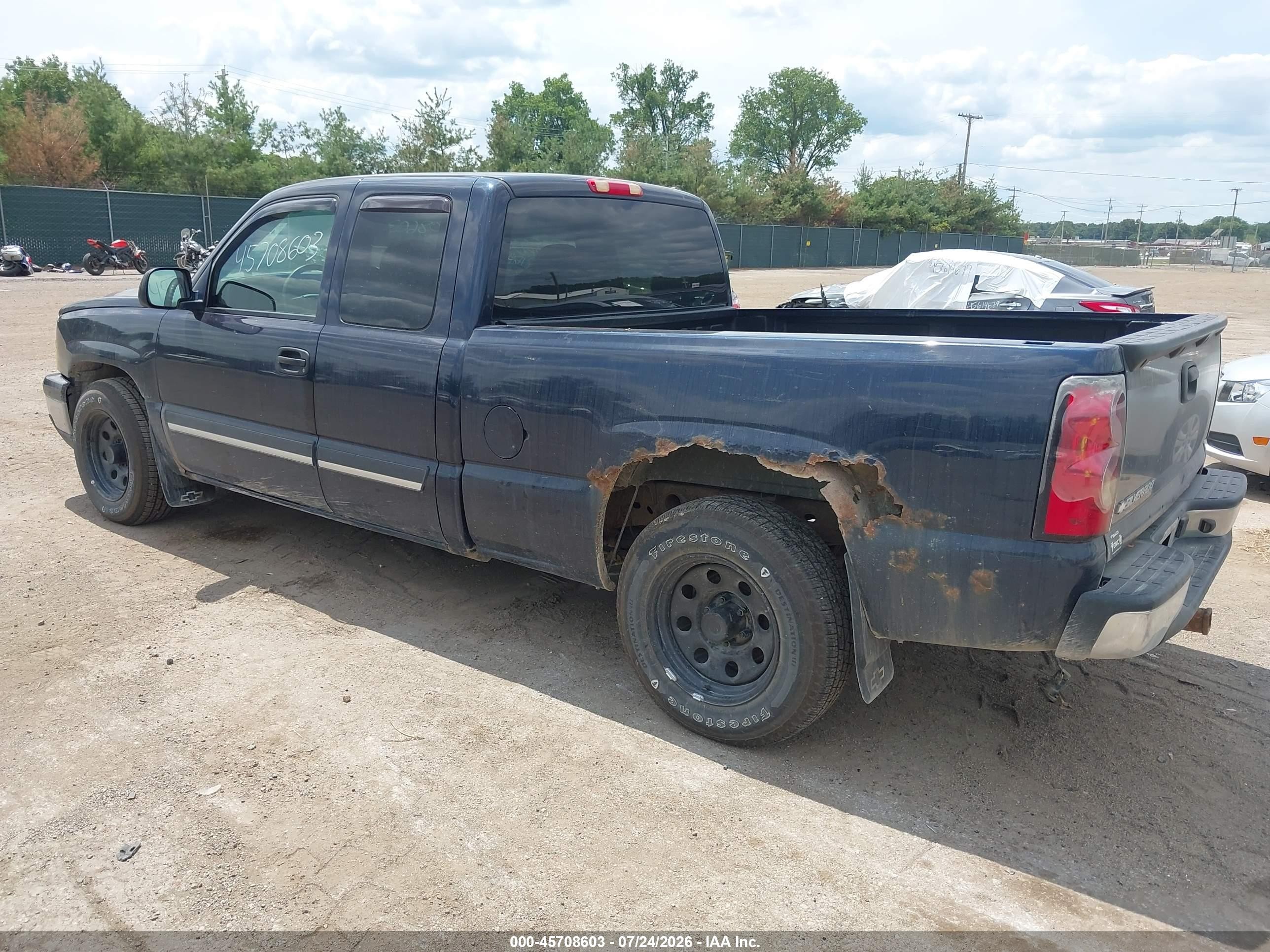 2006 Chevrolet Silverado 1500 Lt1 Dark Blue vin: 1GCEC19V26Z158572