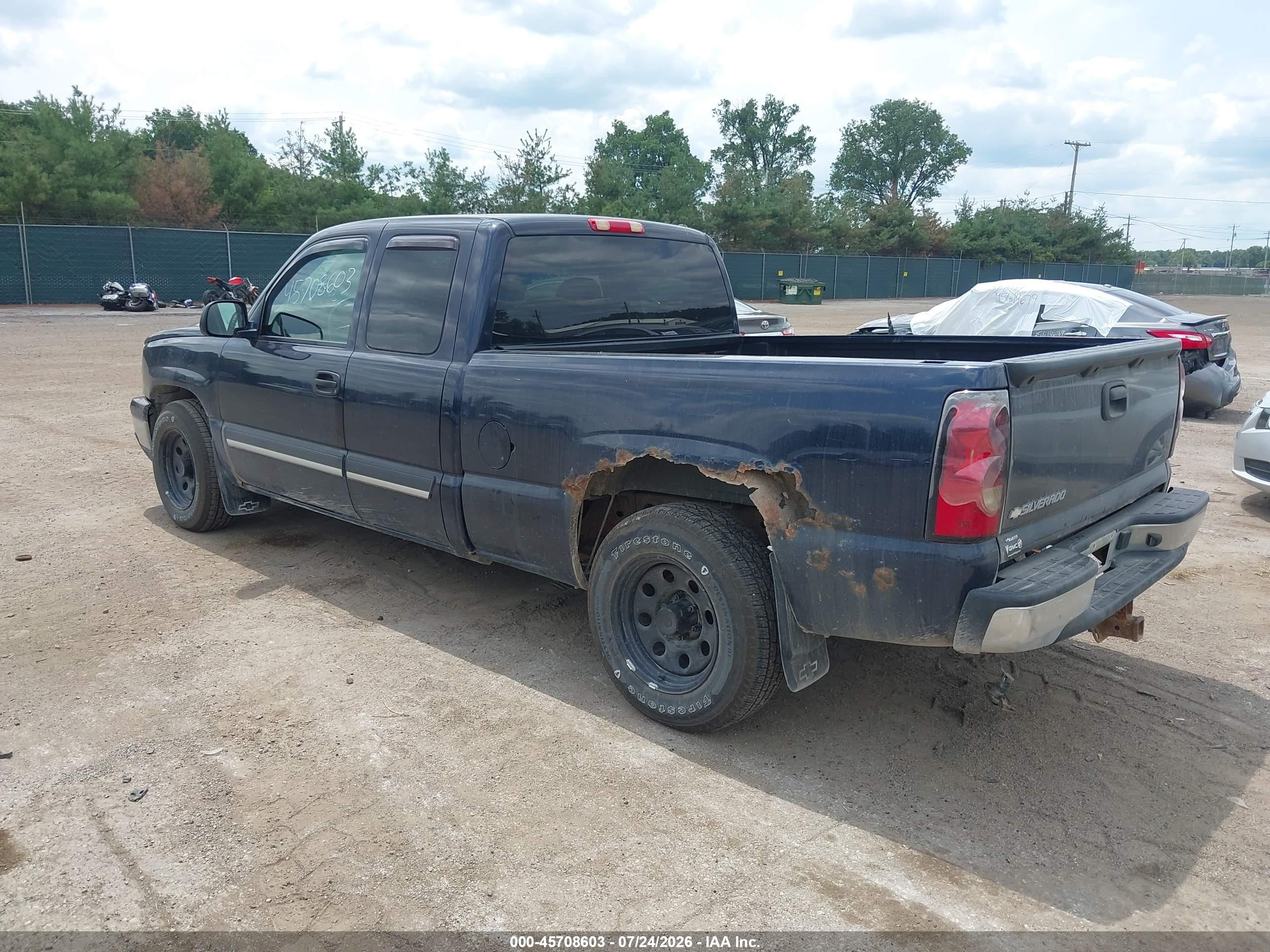 2006 Chevrolet Silverado 1500 Lt1 Dark Blue vin: 1GCEC19V26Z158572