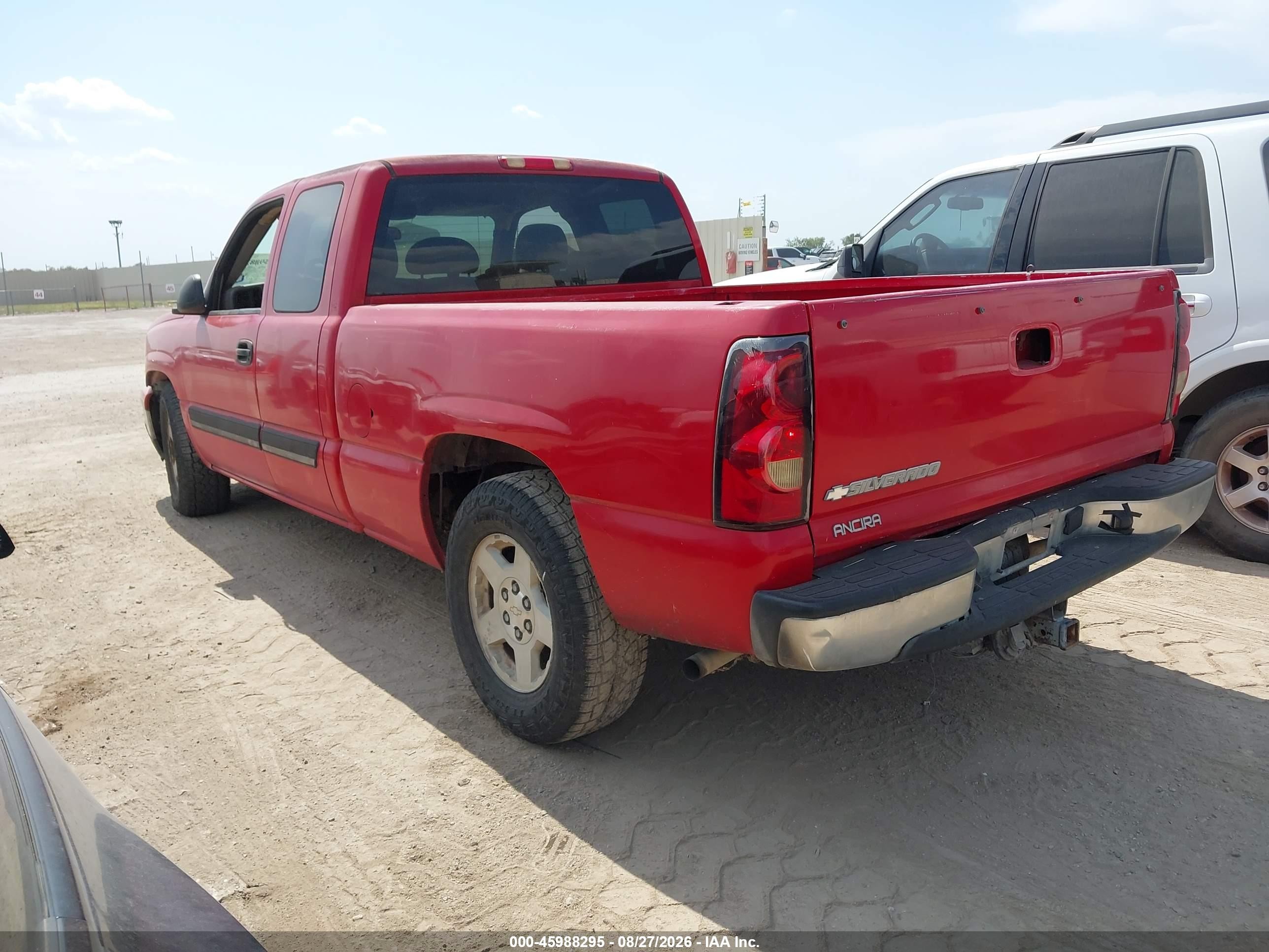 2006 Chevrolet Silverado 1500 Lt1 Red vin: 1GCEC19V26Z176327
