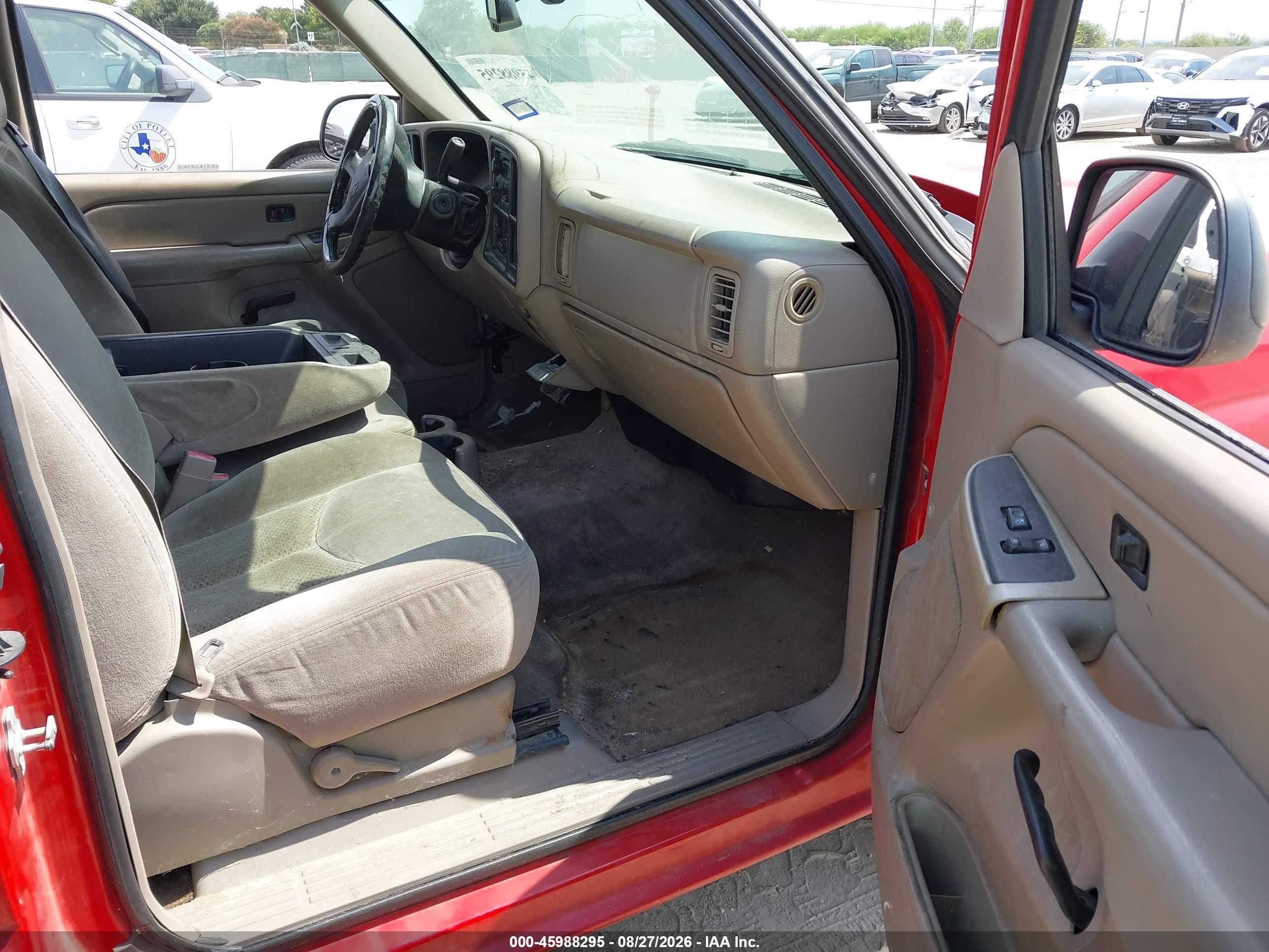 2006 Chevrolet Silverado 1500 Lt1 Red vin: 1GCEC19V26Z176327