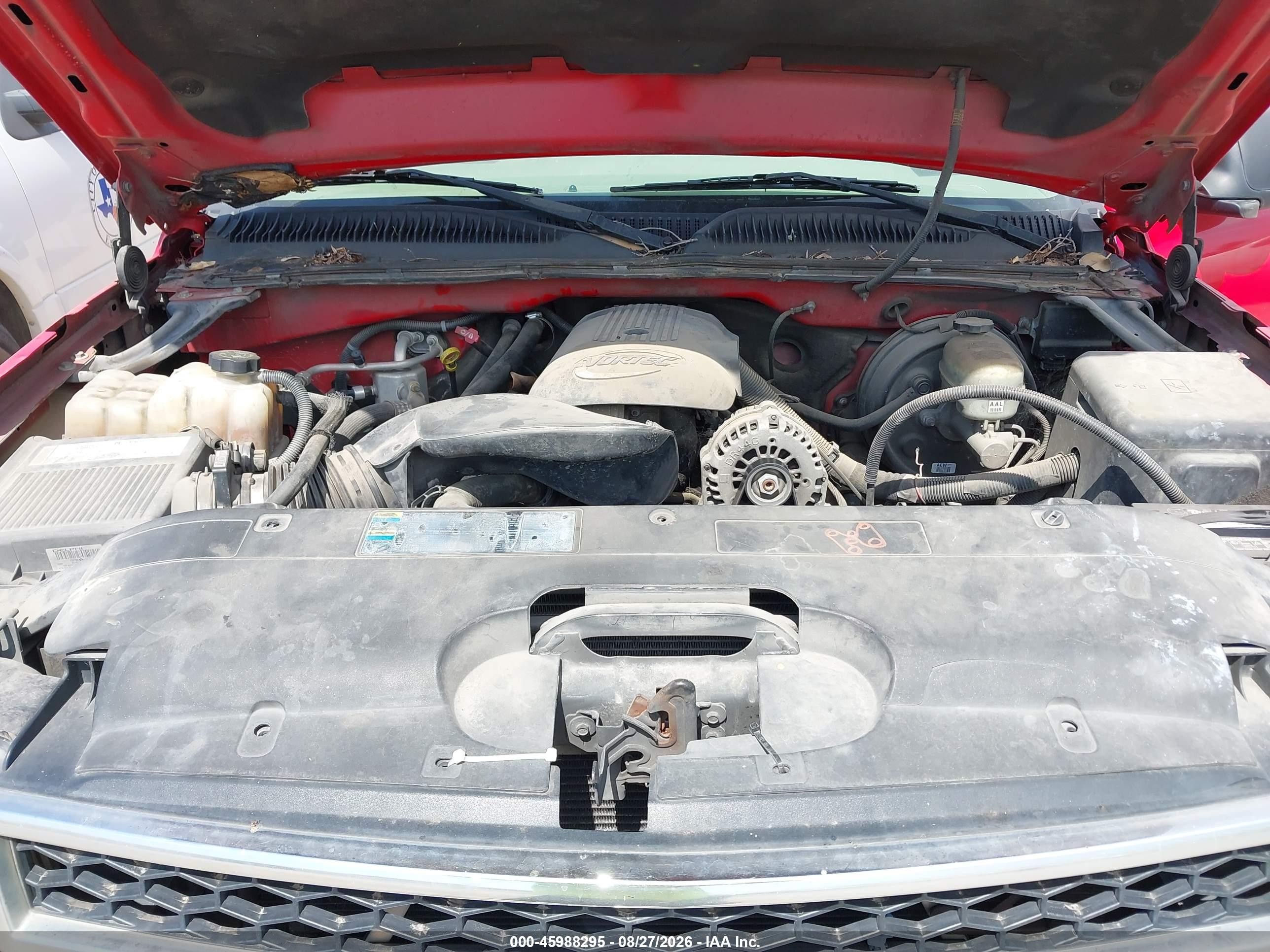 2006 Chevrolet Silverado 1500 Lt1 Red vin: 1GCEC19V26Z176327