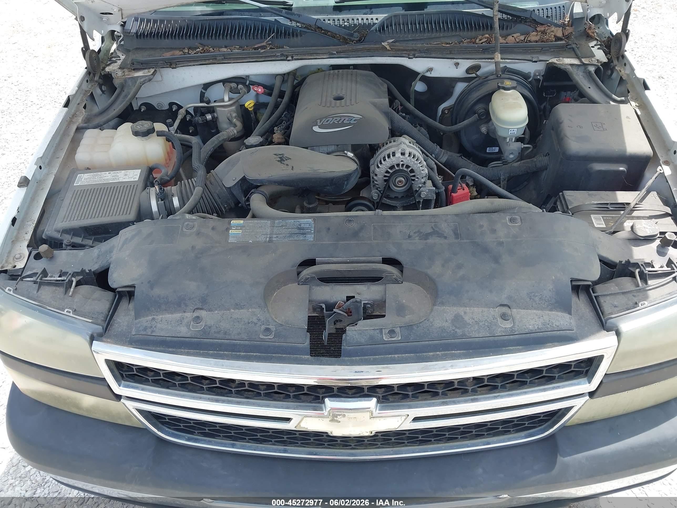 2006 Chevrolet Silverado 1500 Work Truck White vin: 1GCEC19V26Z266206