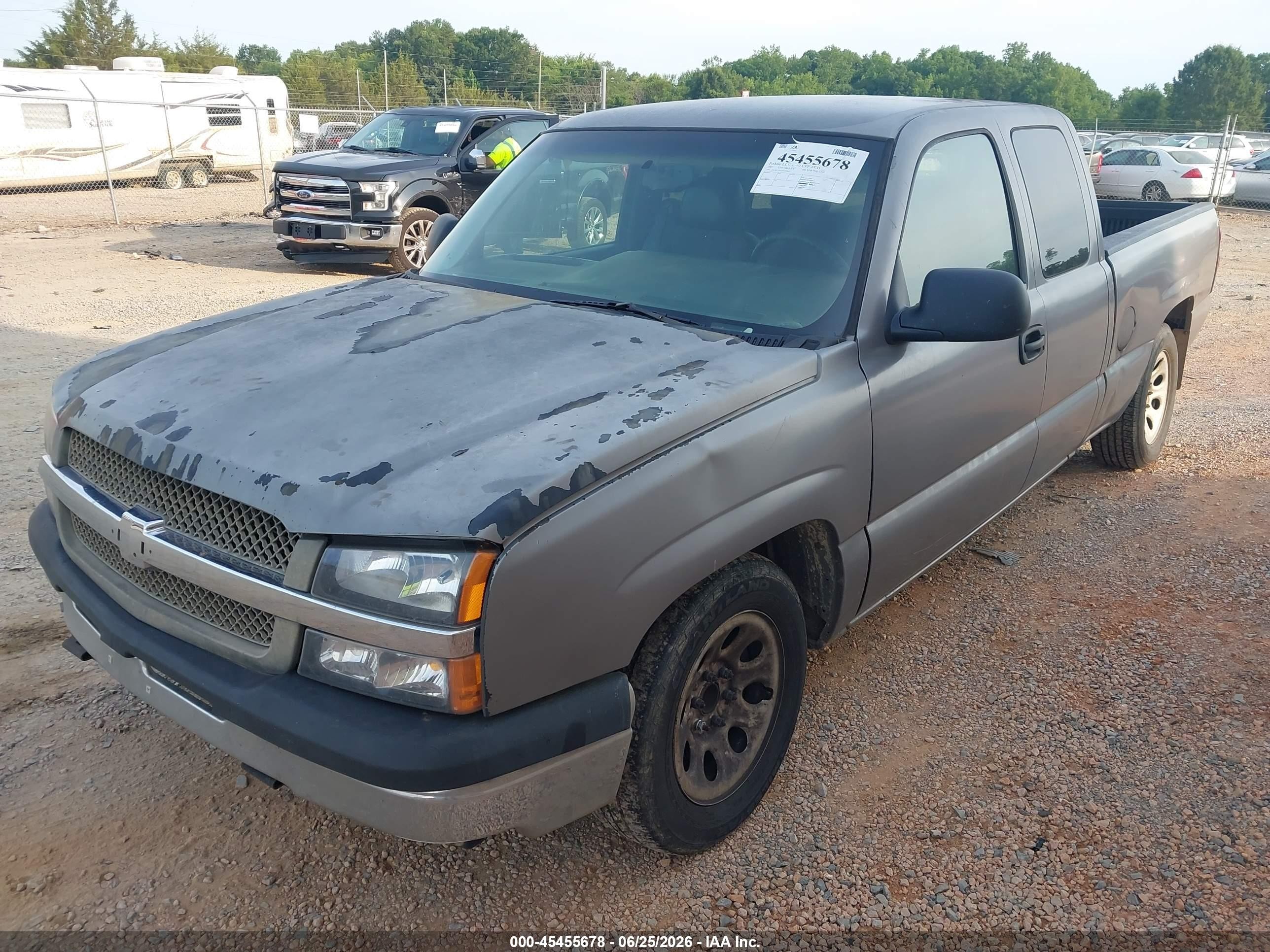 2007 Chevrolet Silverado 1500 Classic Work Truck Серый vin: 1GCEC19V27Z190813
