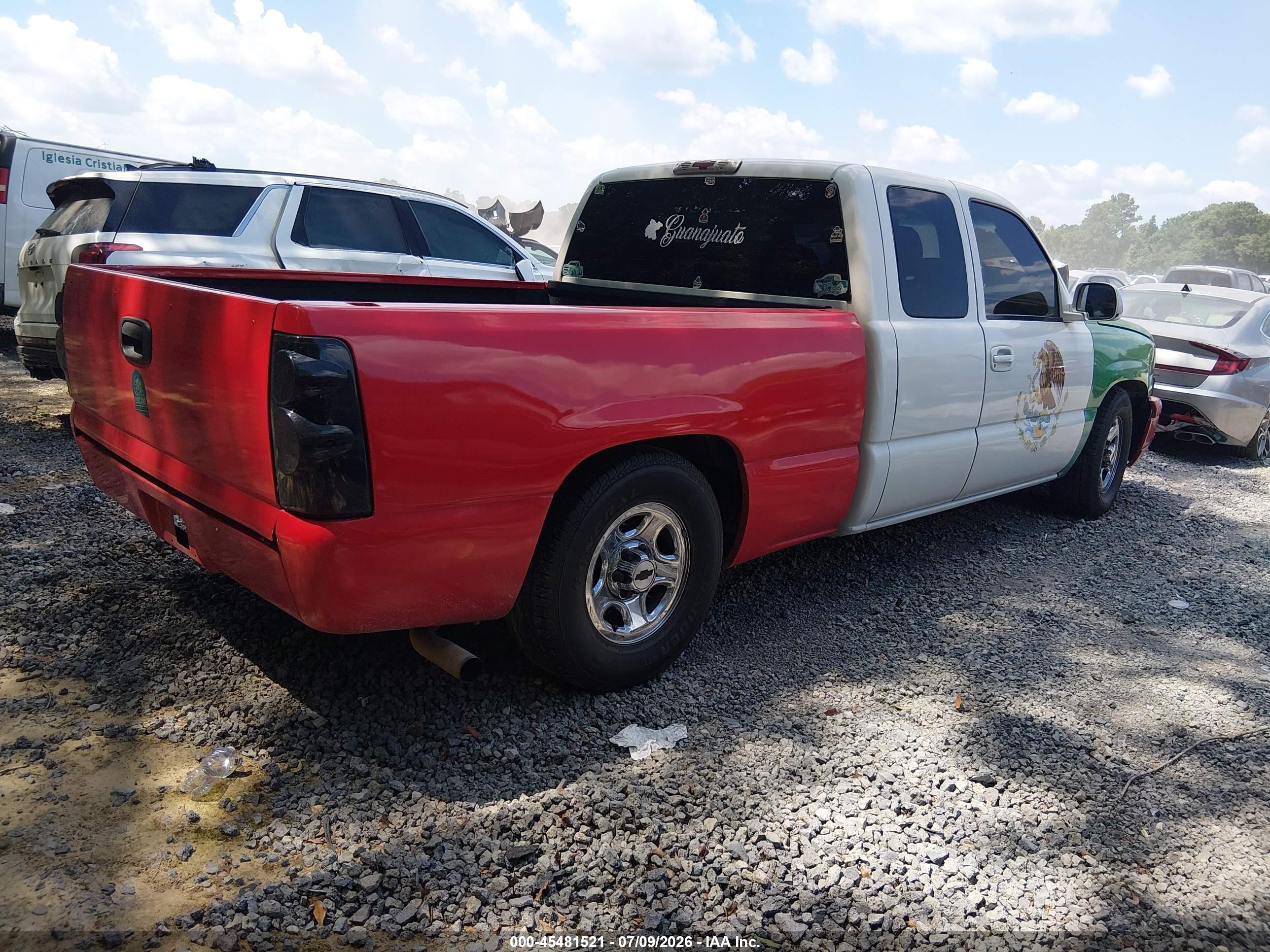 2003 Chevrolet Silverado 1500 Ls Белый vin: 1GCEC19V33Z122143
