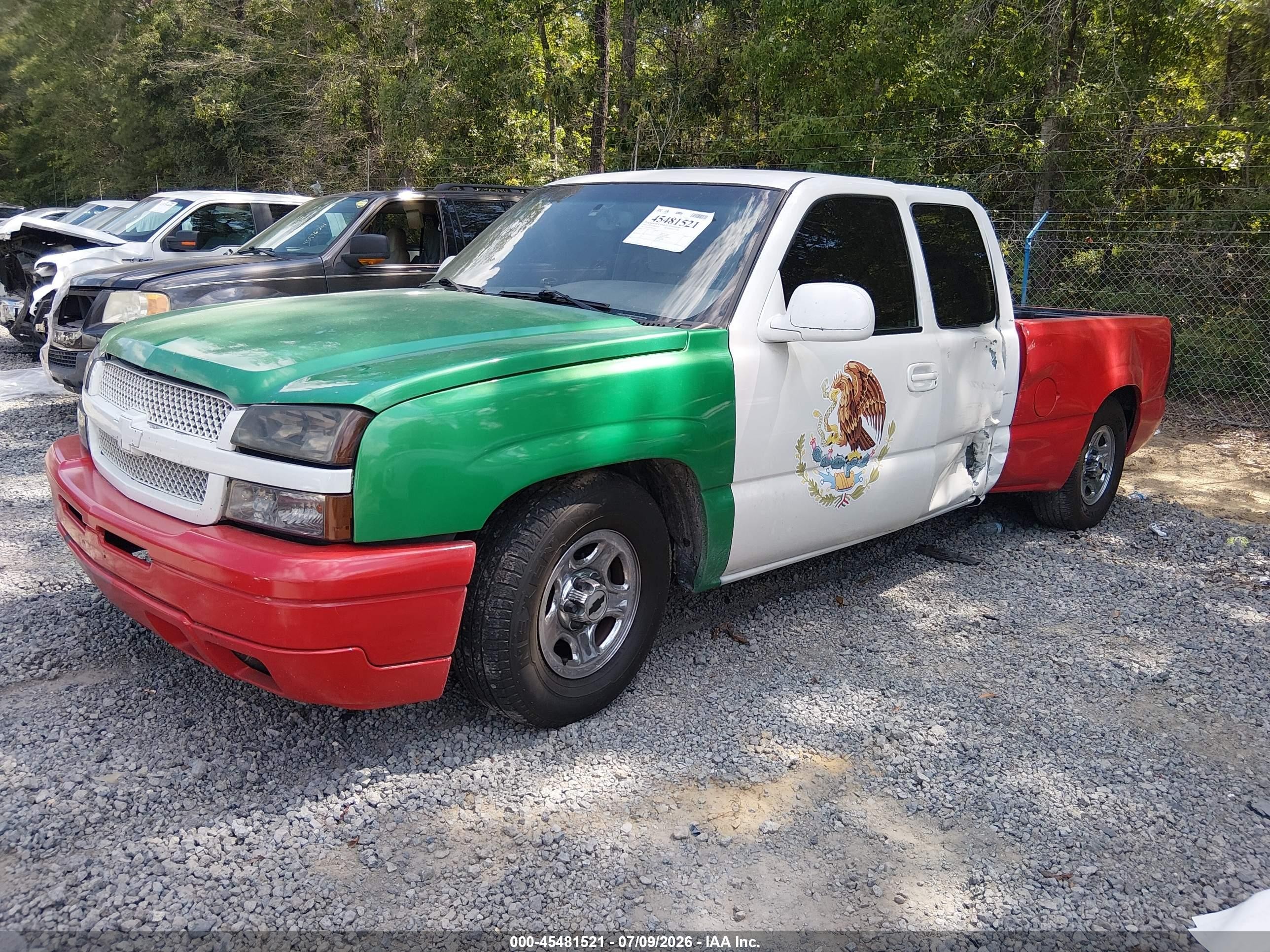 2003 Chevrolet Silverado 1500 Ls Белый vin: 1GCEC19V33Z122143