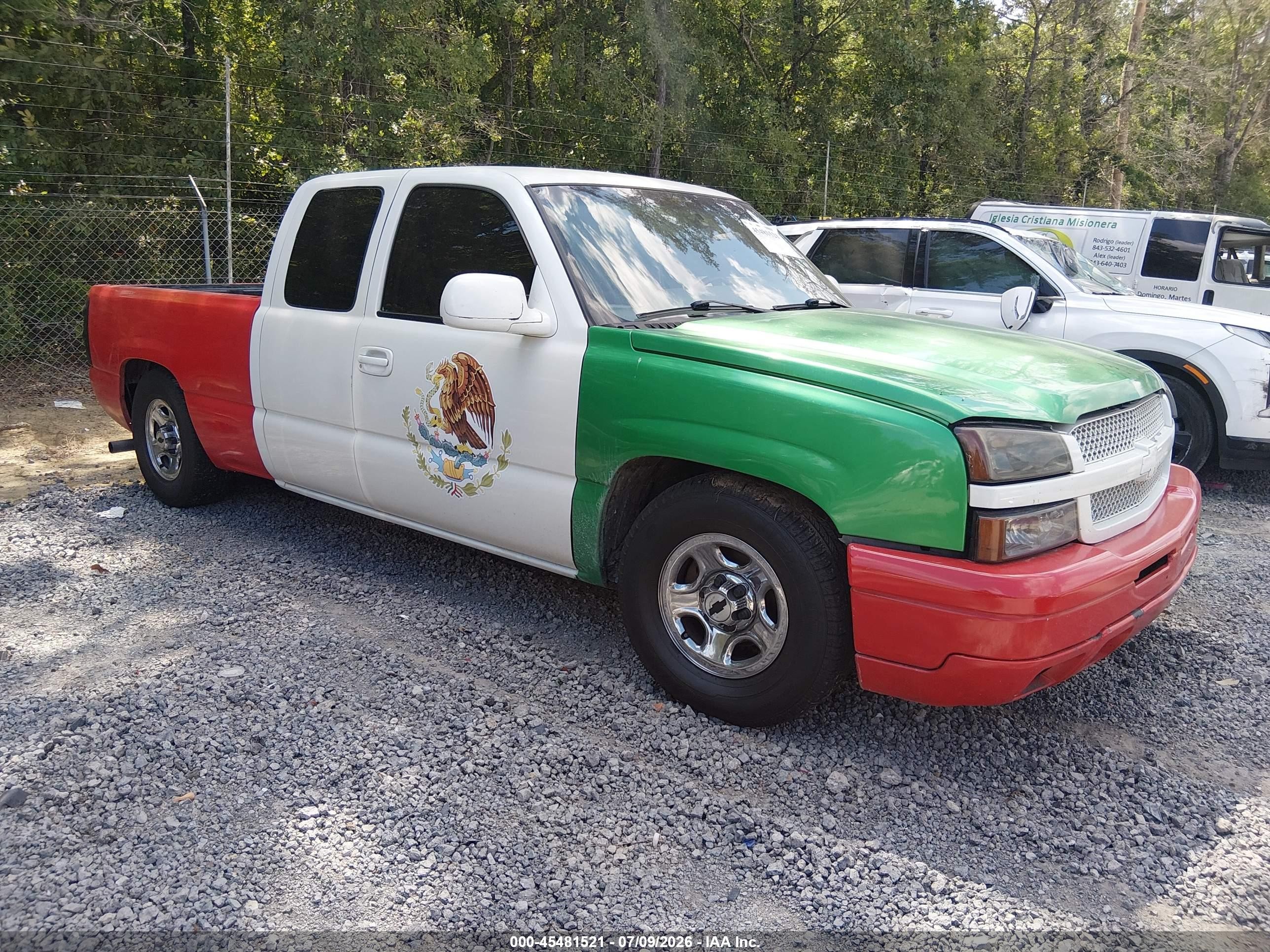 2003 Chevrolet Silverado 1500 Ls White vin: 1GCEC19V33Z122143