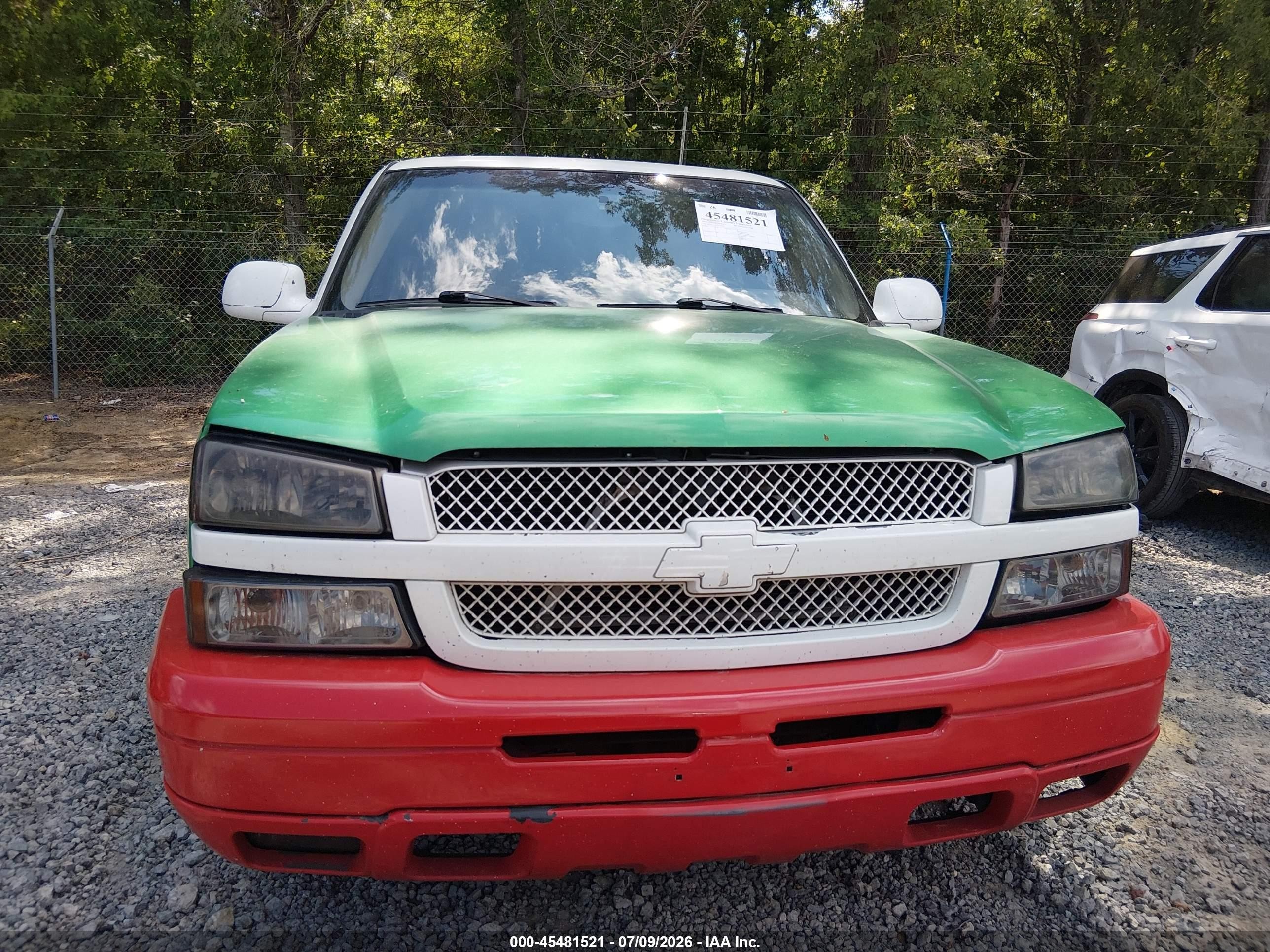 2003 Chevrolet Silverado 1500 Ls Белый vin: 1GCEC19V33Z122143
