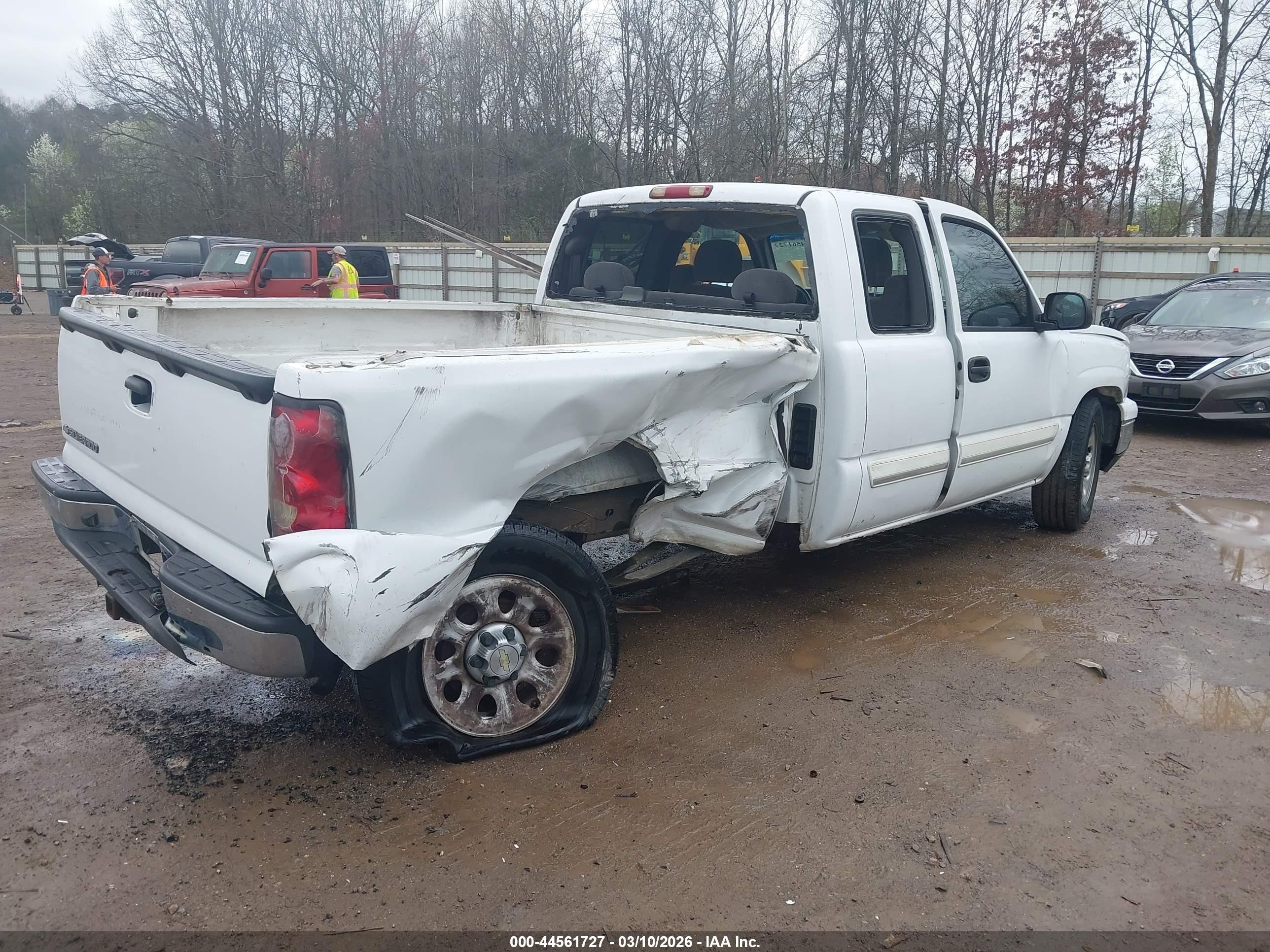 2006 Chevrolet Silverado 1500 Lt1 White vin: 1GCEC19V36Z224532
