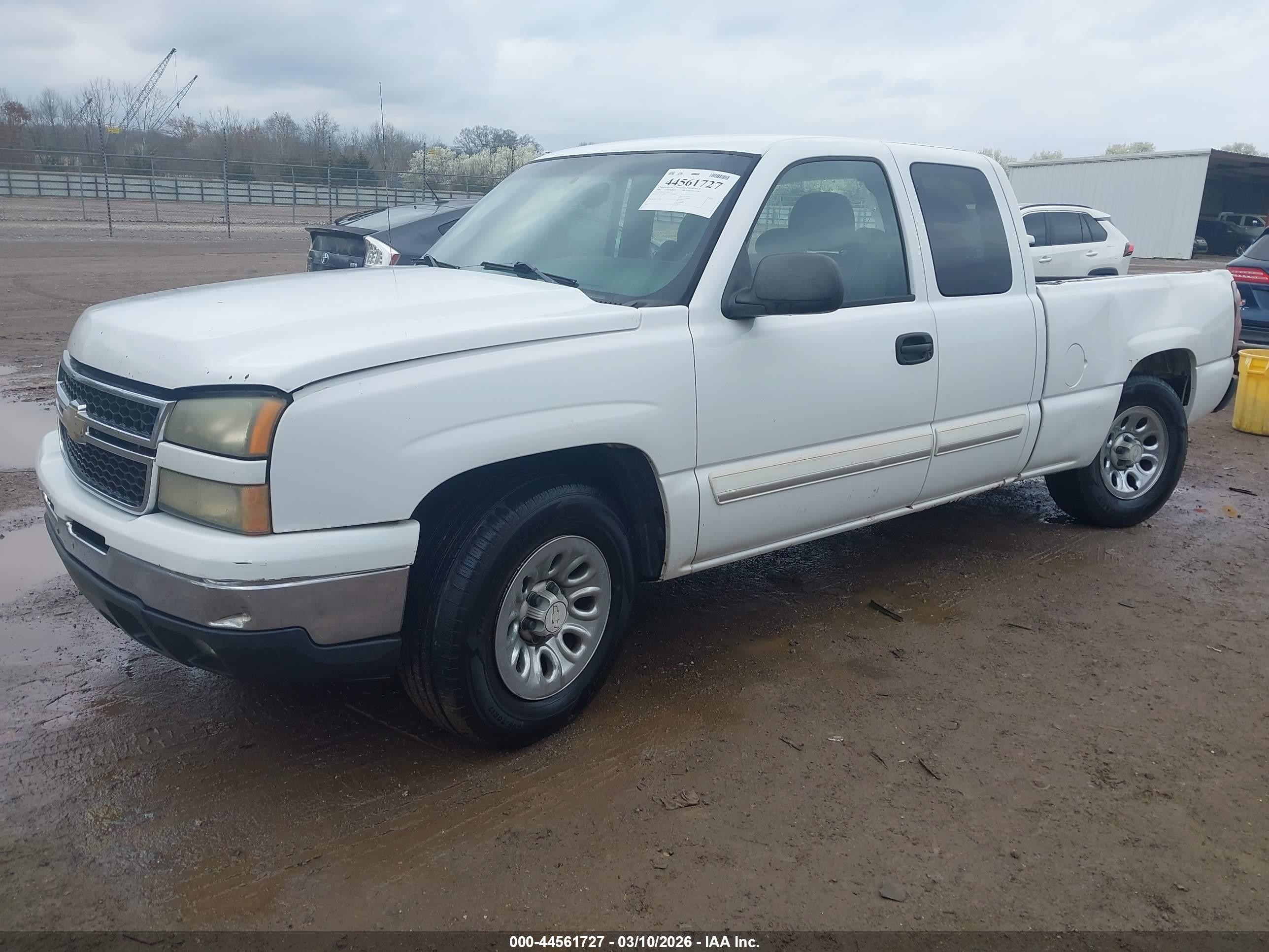 2006 Chevrolet Silverado 1500 Lt1 White vin: 1GCEC19V36Z224532