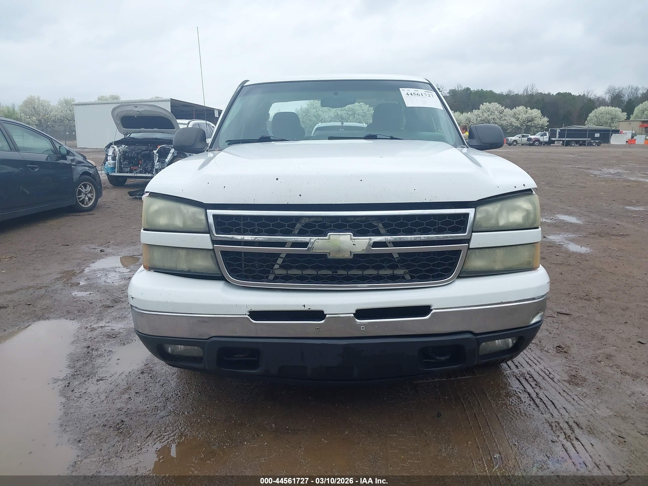 2006 Chevrolet Silverado 1500 Lt1 White vin: 1GCEC19V36Z224532
